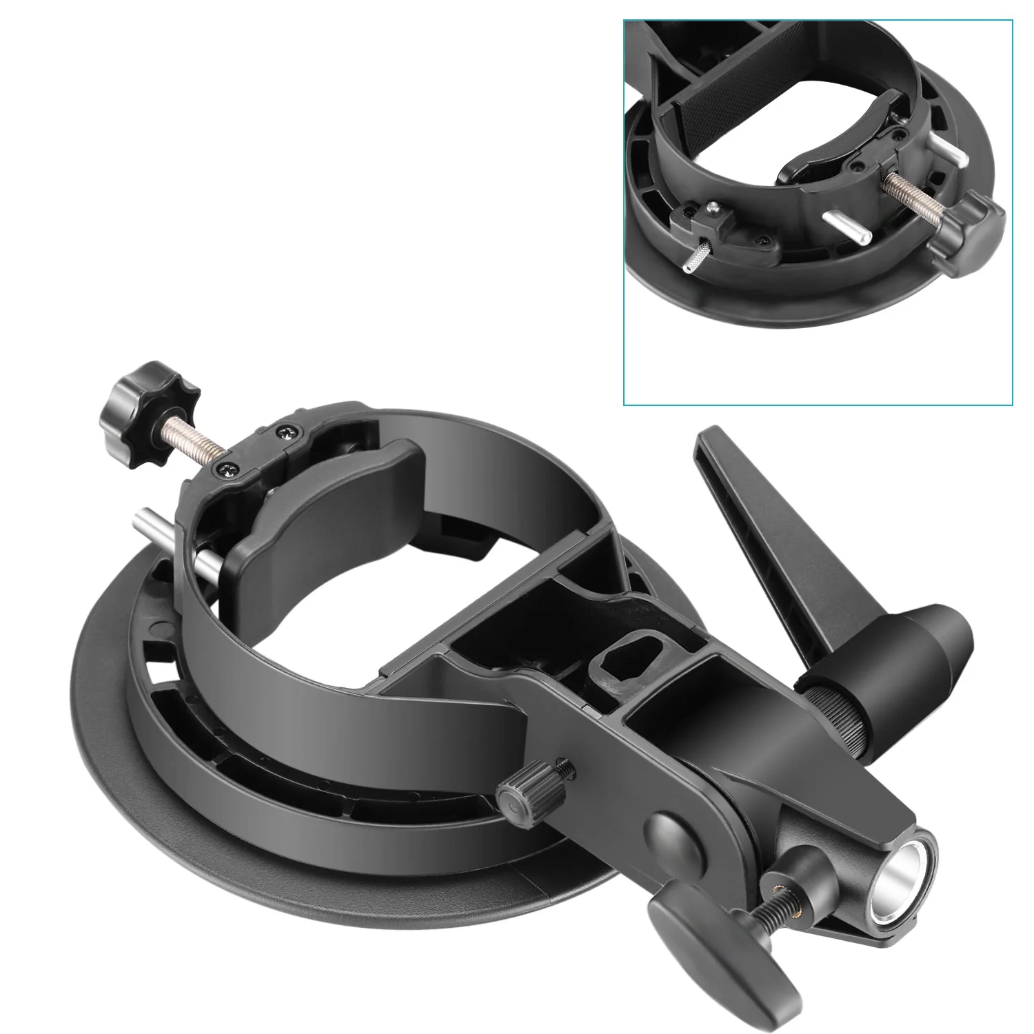 NEEWER S-Type Haltewinkel-Halter für Speedlite-Blitzvorsatz - Image 2