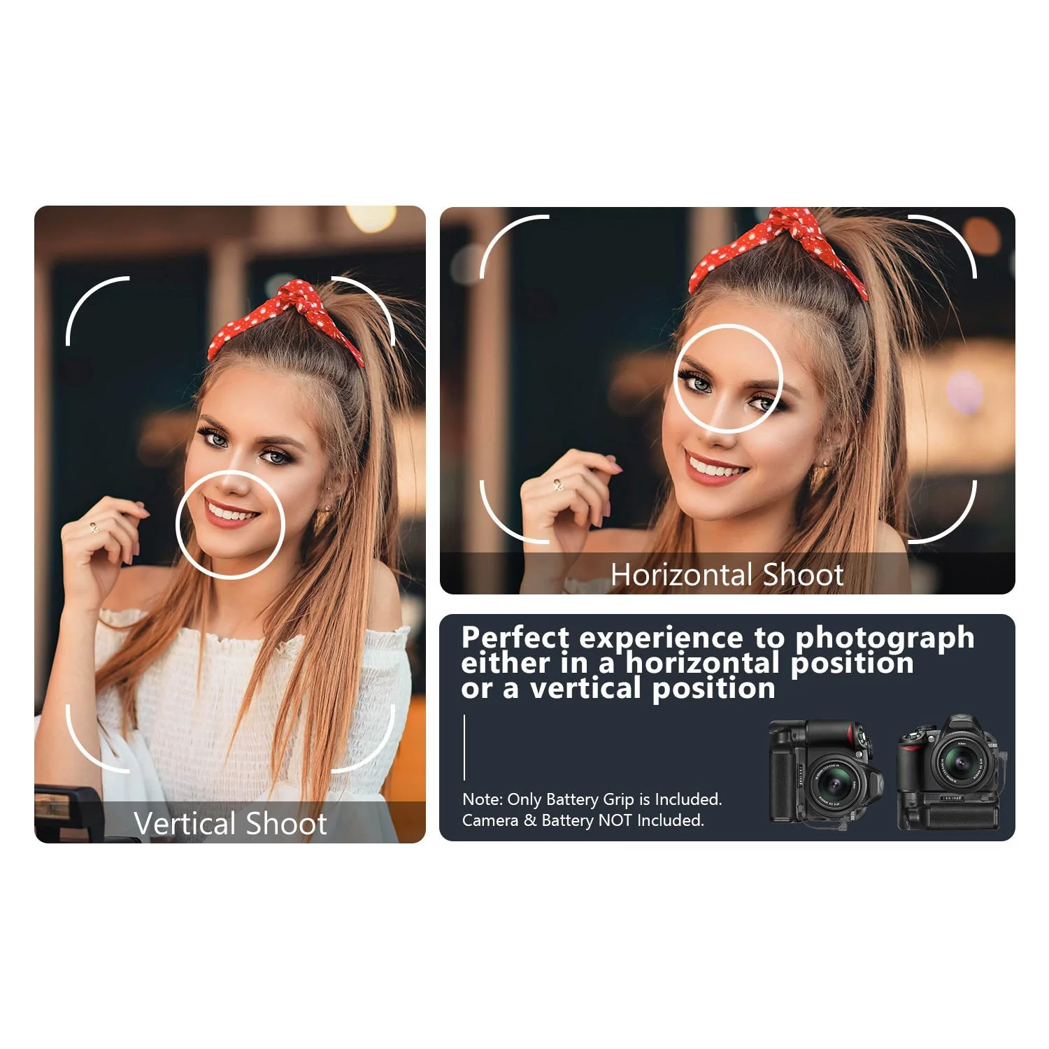 NEEWER Vertikaler Batteriegriff für Nikon BG-2F/D3100/D3200/D3300/D5300 - Image 5