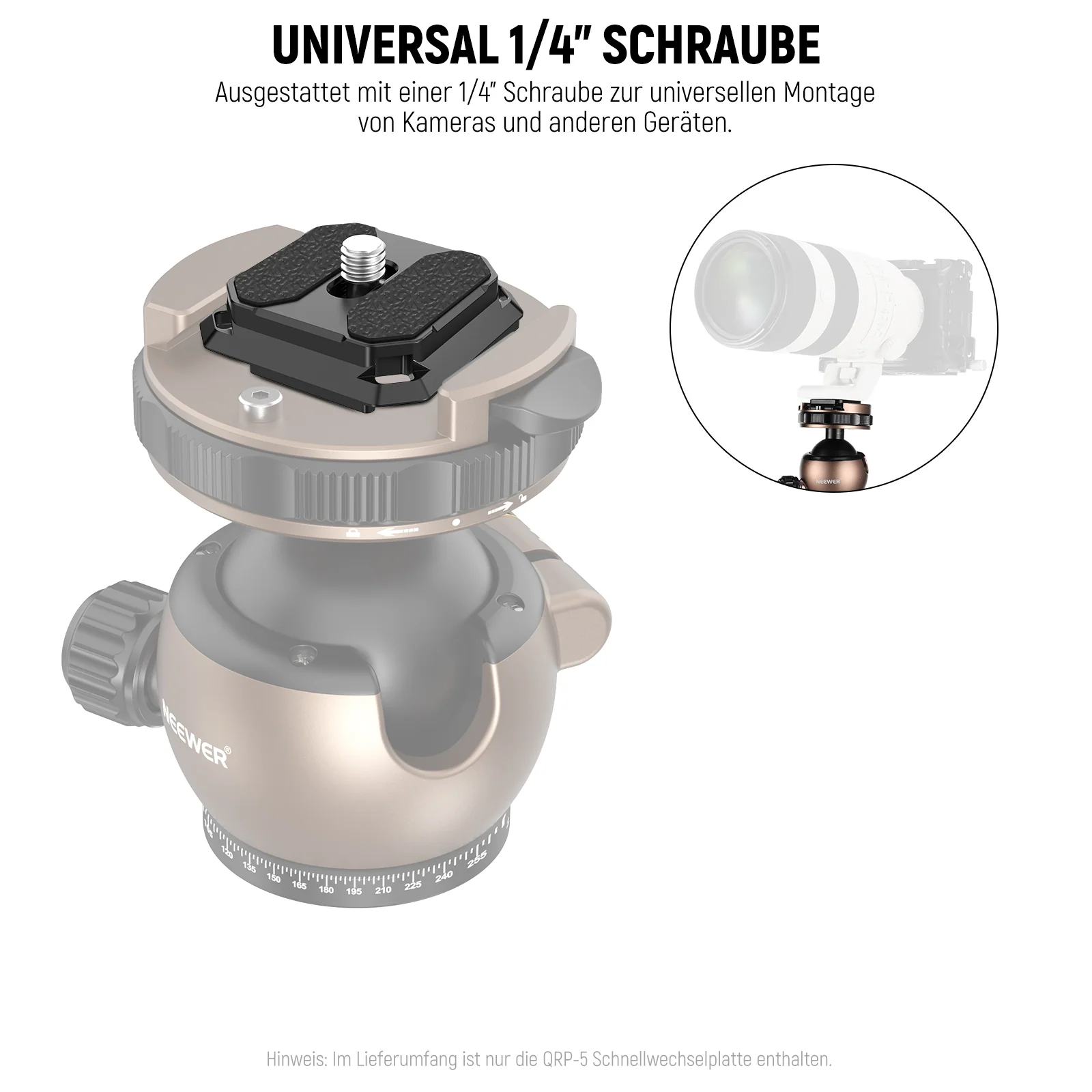 NEEWER 2er Pack Arca Type Quick Release Plate - Image 4
