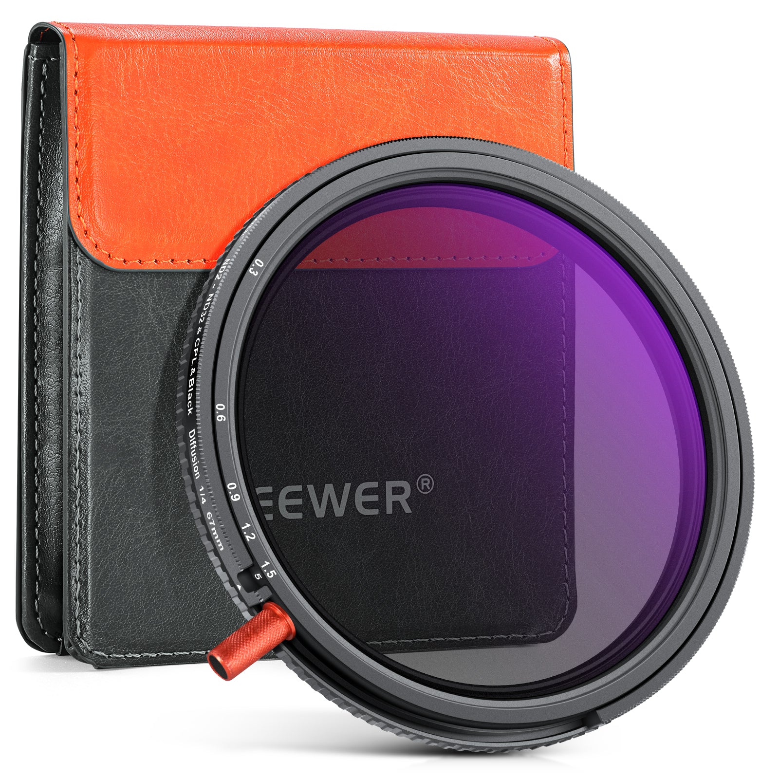 NEEWER 3 In 1 CPL + Black Diffusion 1/4 + Variabler ND2-32 Filter - Image 10