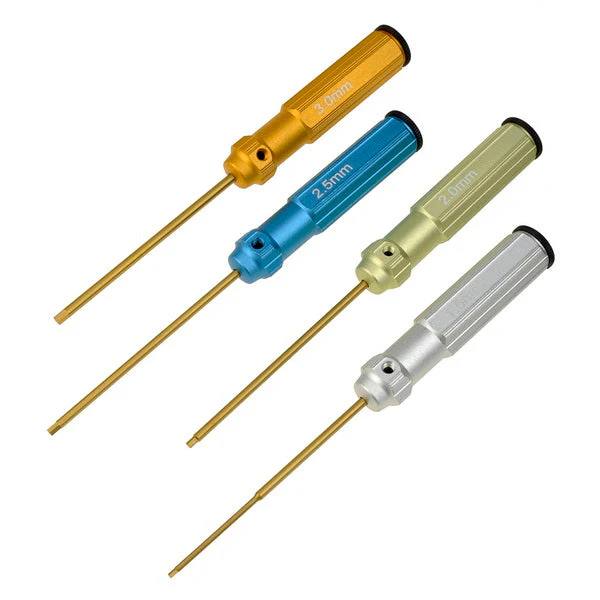 NEEWER 4er-Pack Titan-Nitrid (TiNi) Schraubendreher-Set(1.5mm/2mm/2.5mm/3.0mm) - Image 6
