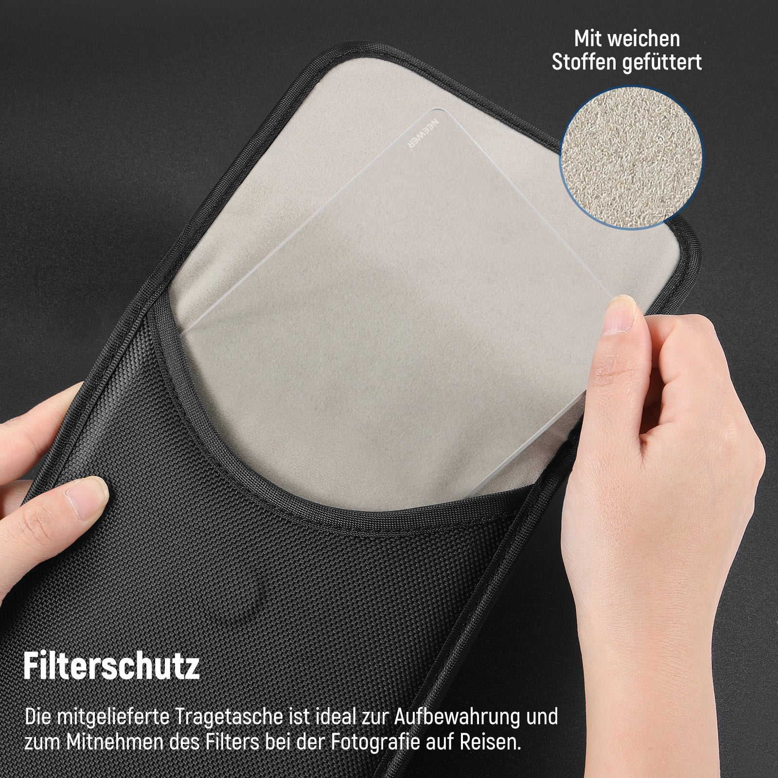NEEWER 4"x5.65" Square UV Filter - Image 8