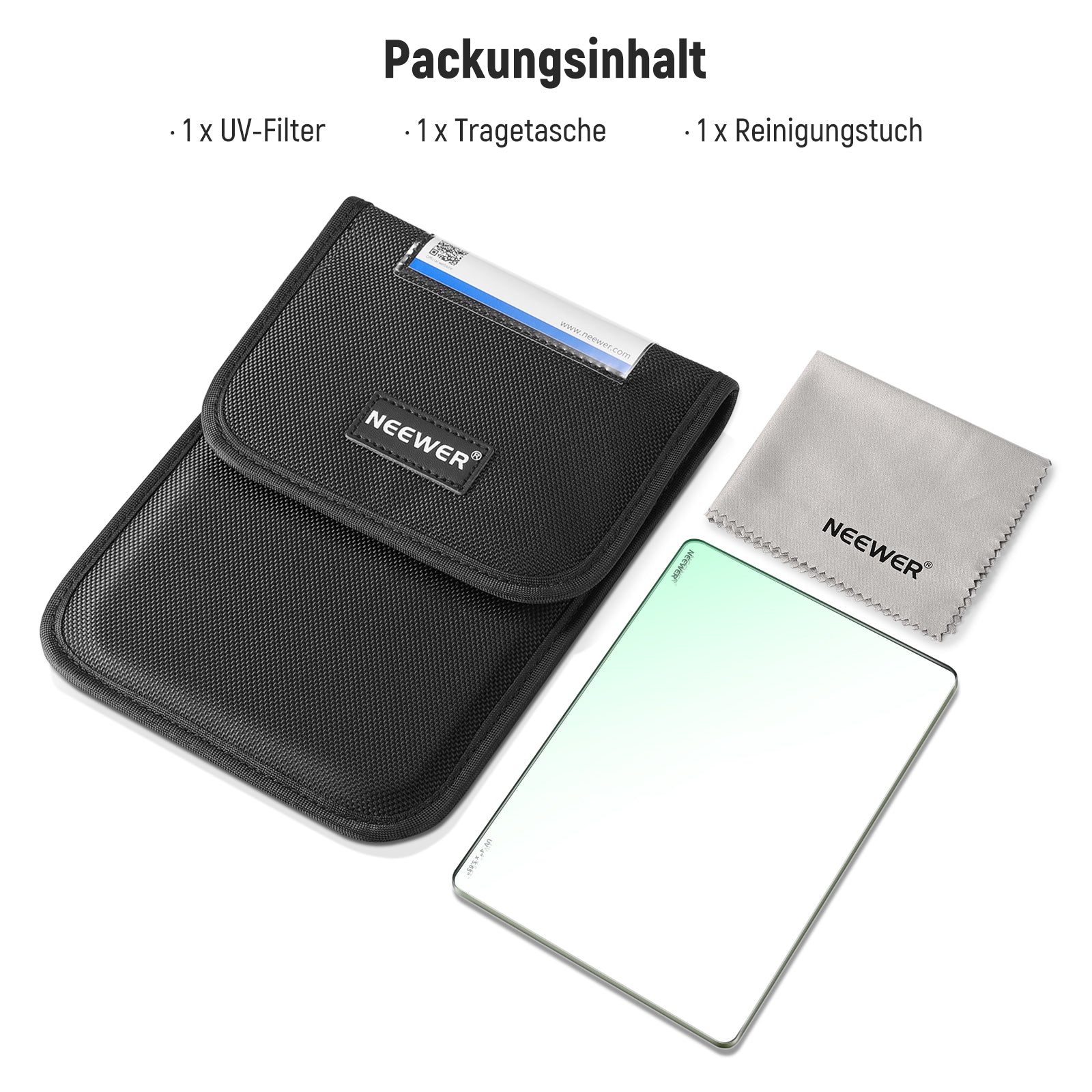 NEEWER 4"x5.65" Square UV Filter - Image 9