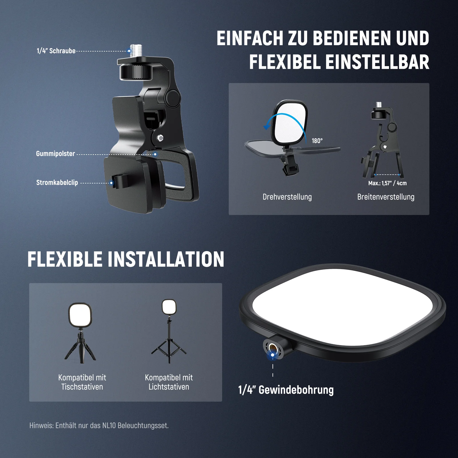 NEEWER BASICS 5" 10W LED Streaming Licht - Image 5