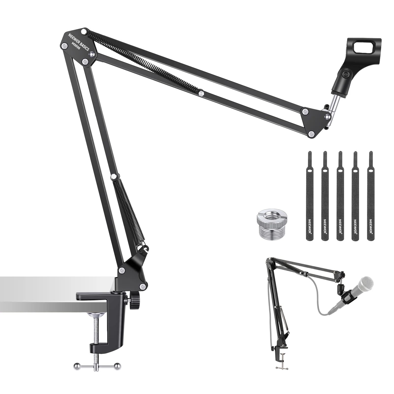 NEEWER BASICS MS006 Mikrofonarm mit Tischhalterung