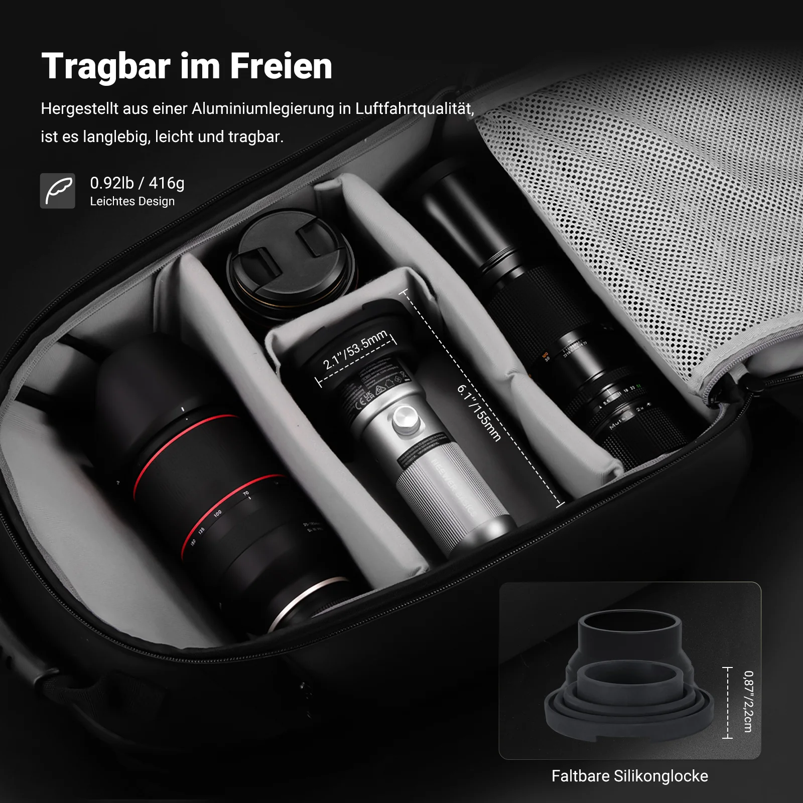 NEEWER BASICS FL10 Tragbare Fotografie Taschenlampe - Image 7
