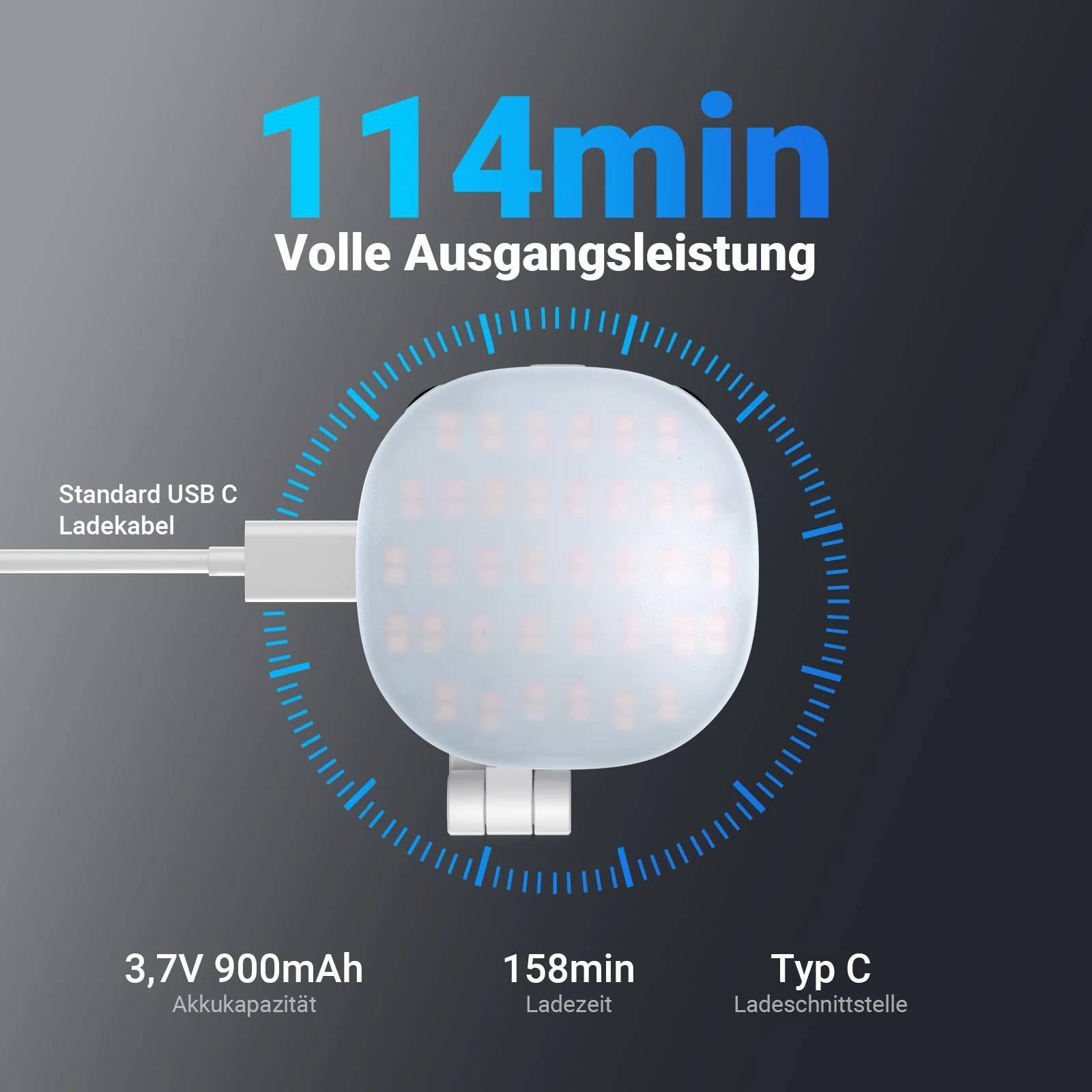 NEEWER BASICS NL72B Magnetisches Selfie Licht - Image 7