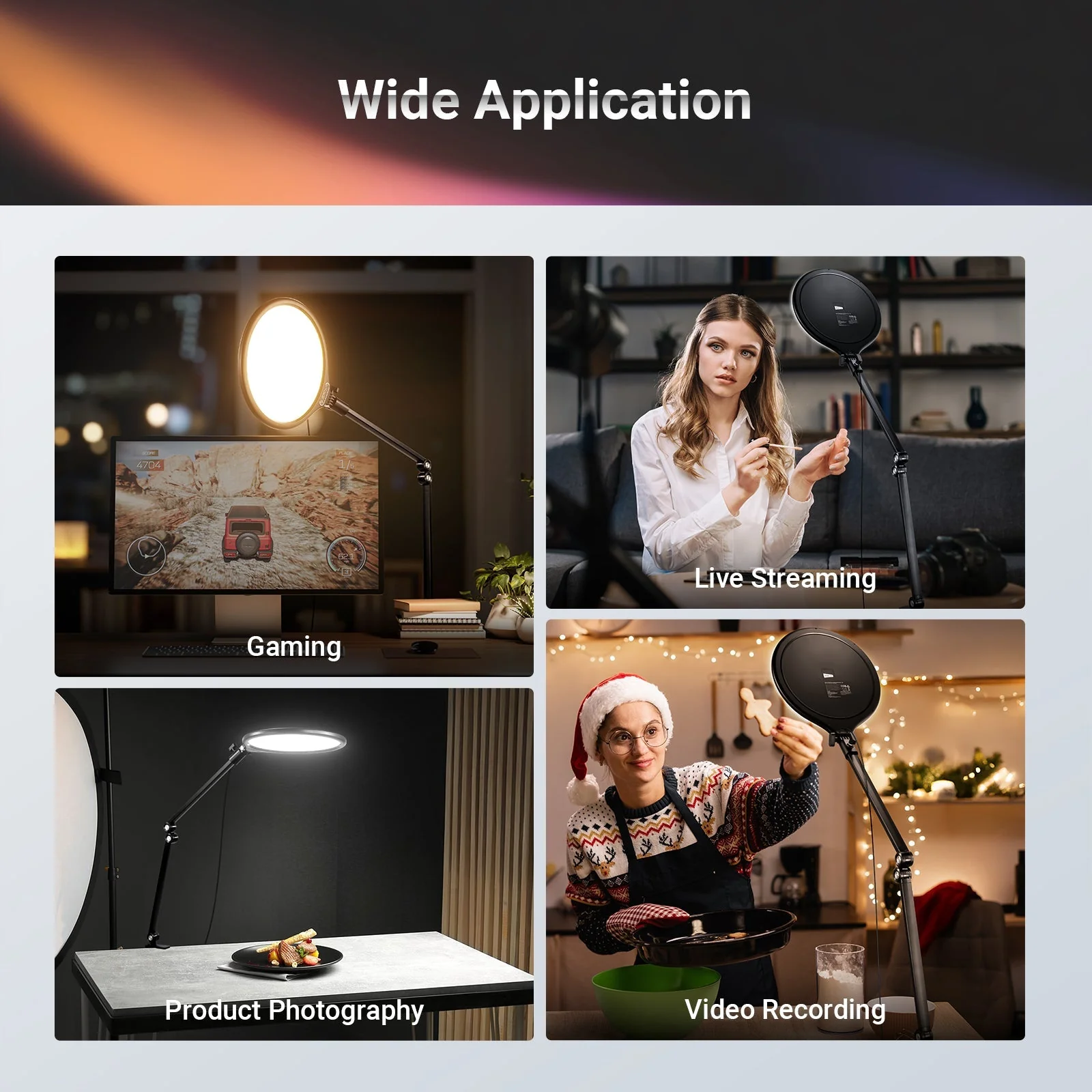 NEEWER BASICS R10 10.5" Streaming Key Lighting - Image 8