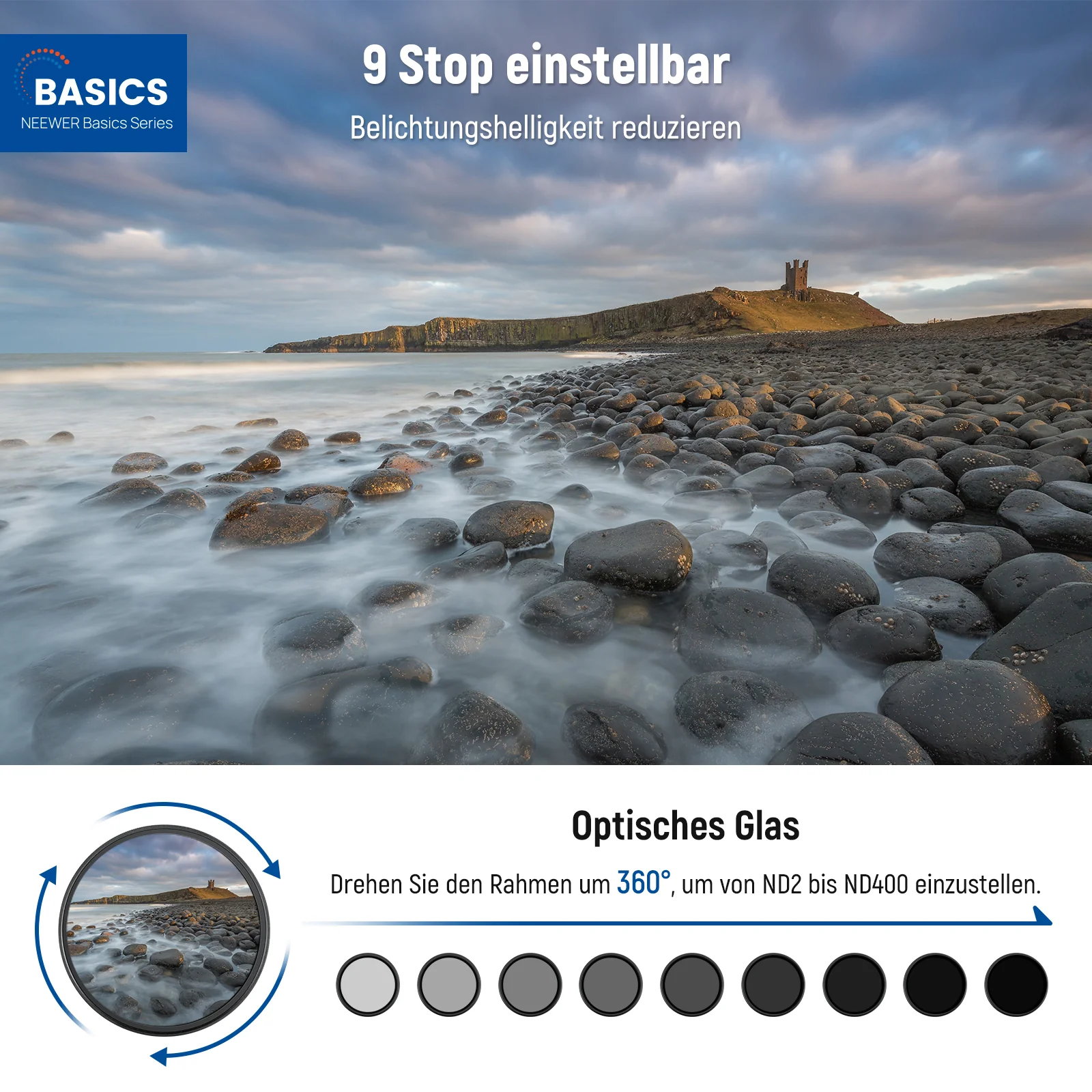 NEEWER BASICS Variabler ND2-400 Filter - Image 18