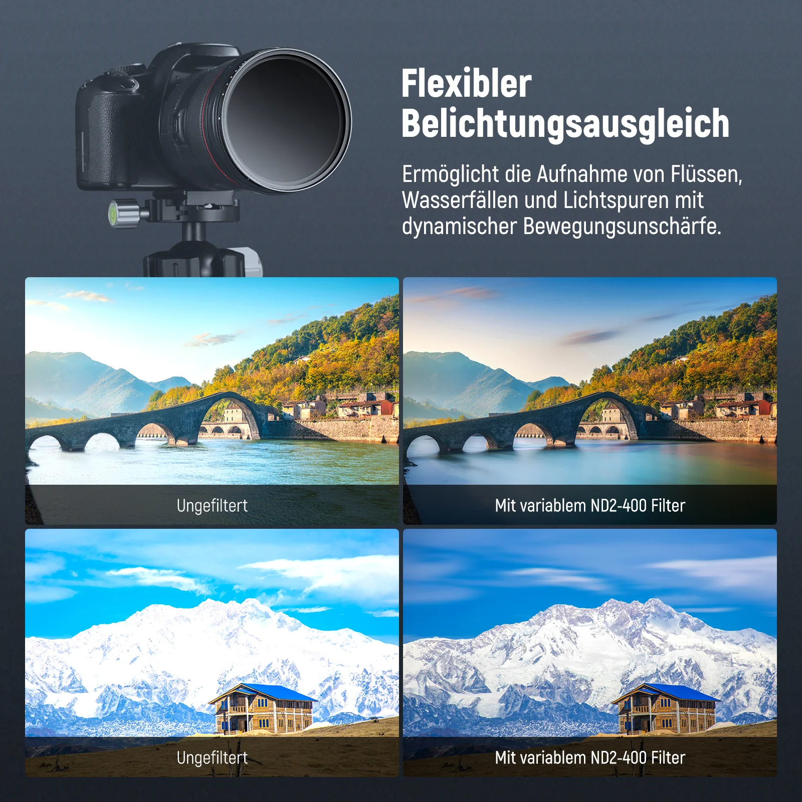 NEEWER BASICS Variabler ND2-400 Filter - Image 22