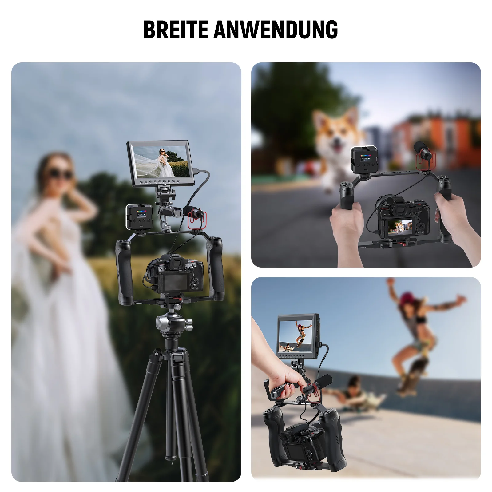NEEWER CA077 Videokamera Käfig Rig - Image 7