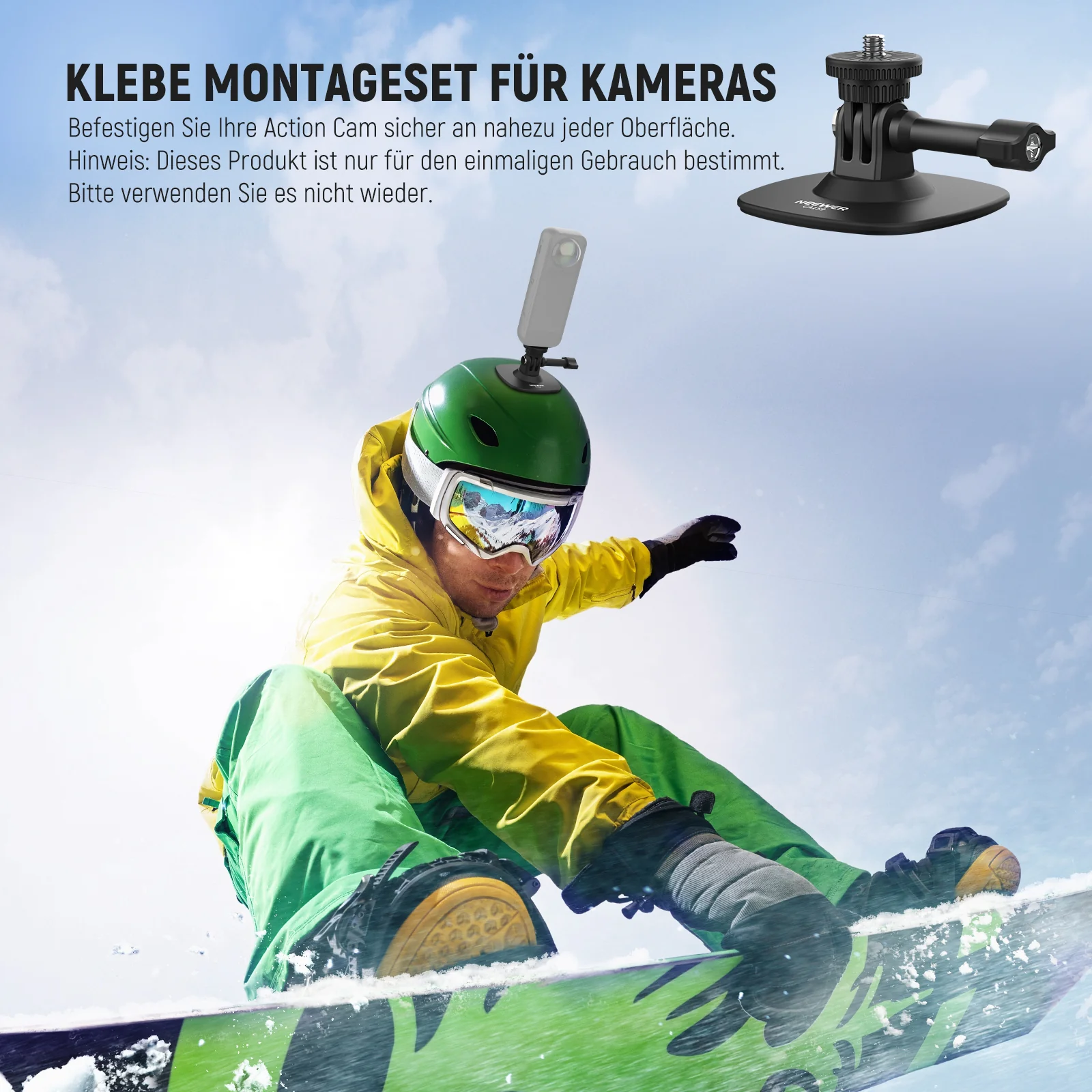 NEEWER CA159 Klebehalterung für Action Cam - Image 2