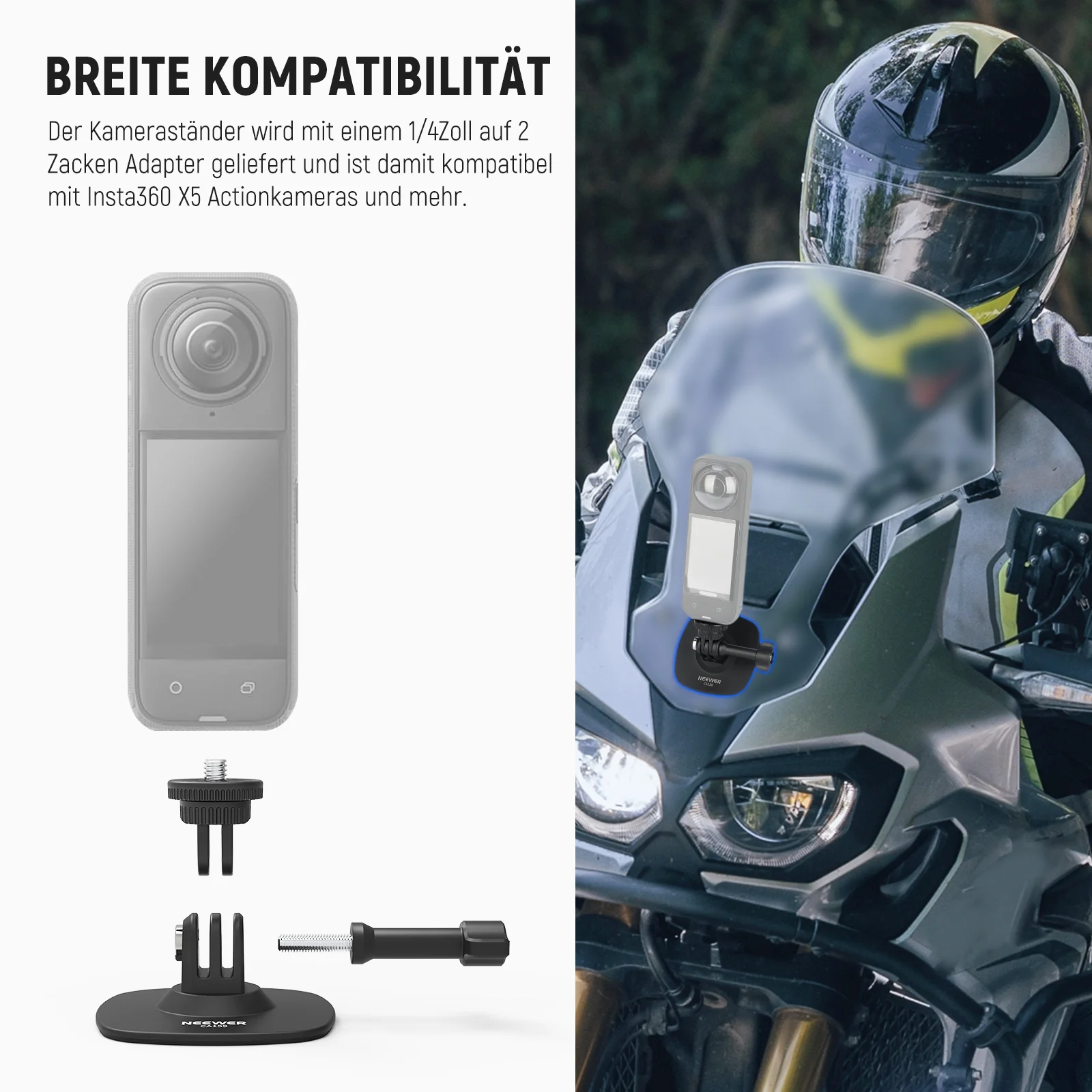 NEEWER CA159 Klebehalterung für Action Cam - Image 5