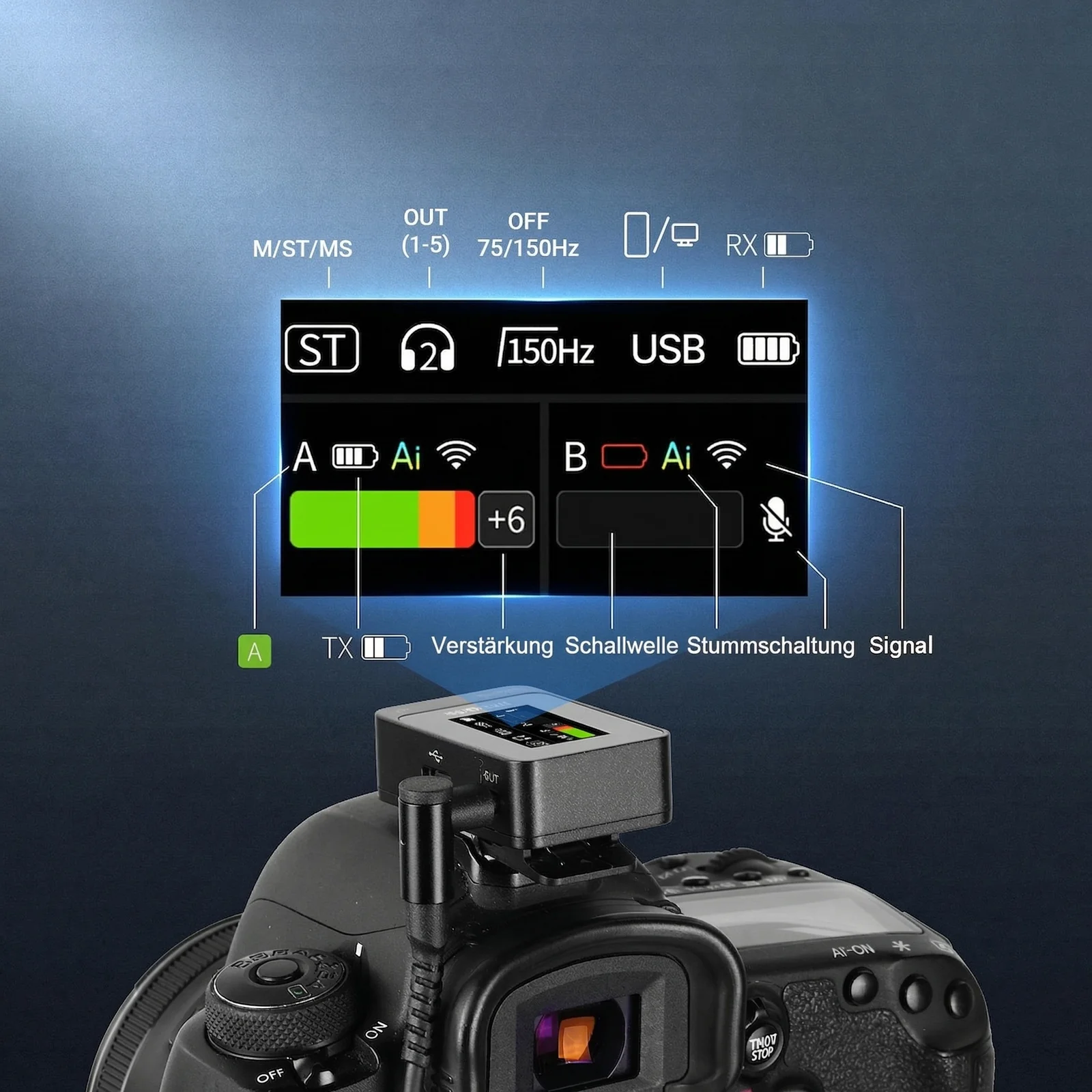 NEEWER CM26 Pro AI Drahtloses Ansteckmikrofon - Image 7
