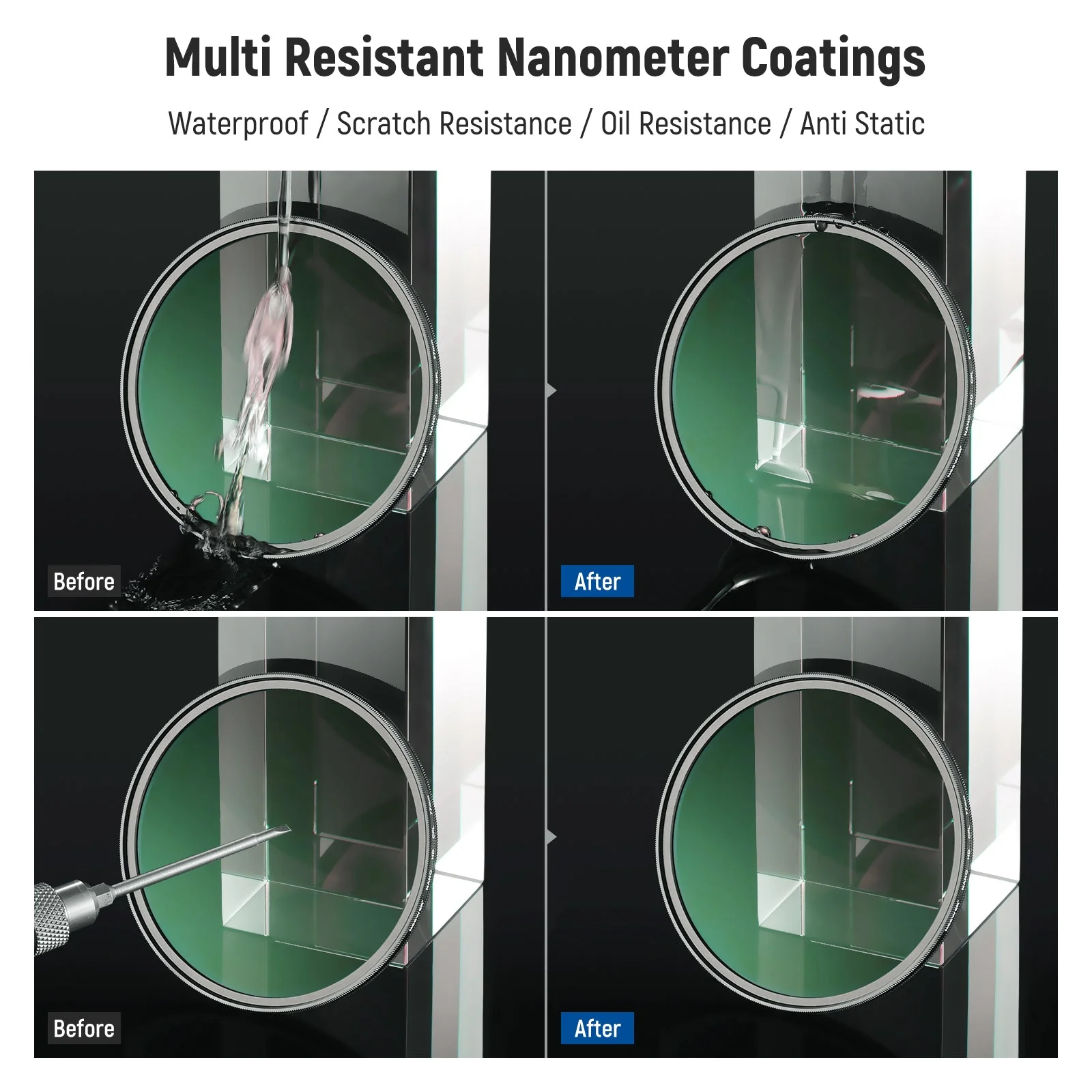 NEEWER CPL & UV Objektiv-Filter Set - Image 8