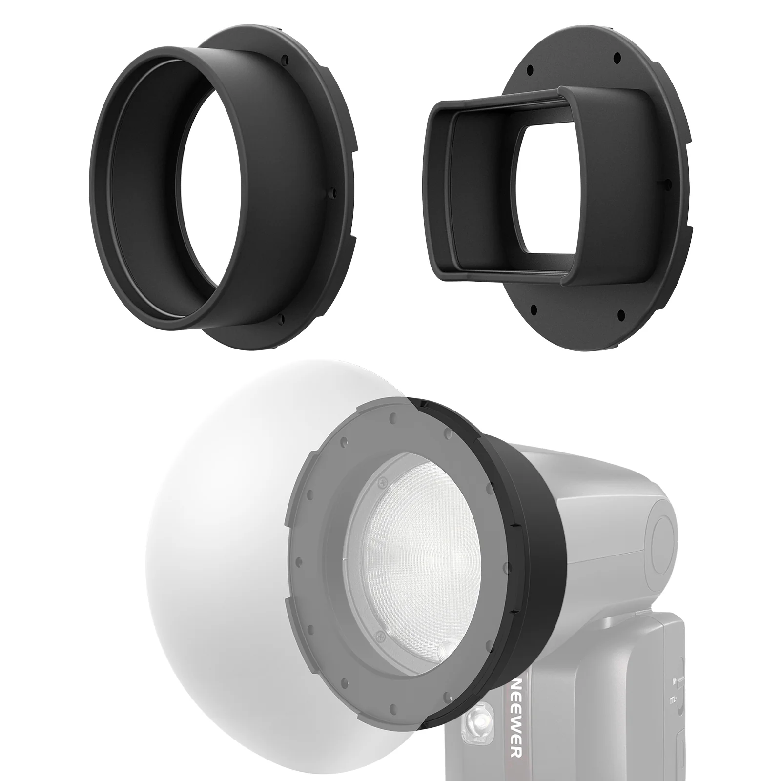 NEEWER CRS13/CRS14 Magnetischer Adapterring für Blitz - Image 15