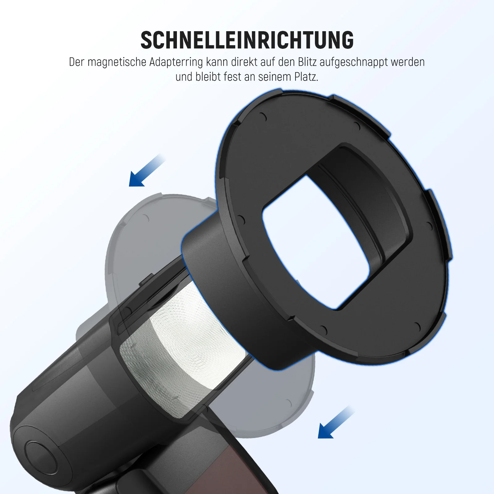 NEEWER CRS13/CRS14 Magnetischer Adapterring für Blitz - Image 8