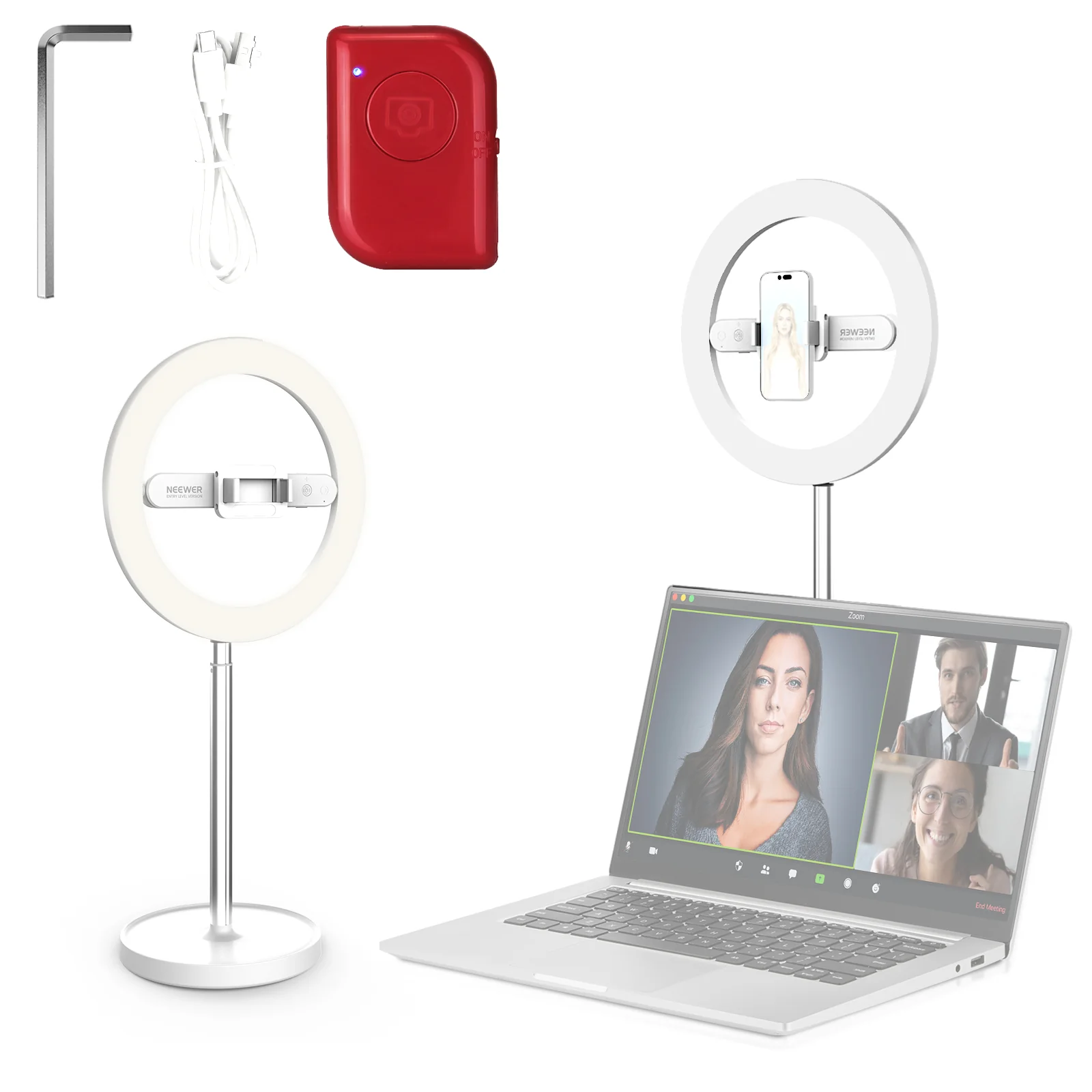 NEEWER ENTRY LEVEL VERSION 10" LED Selfie Ringlicht - Image 11