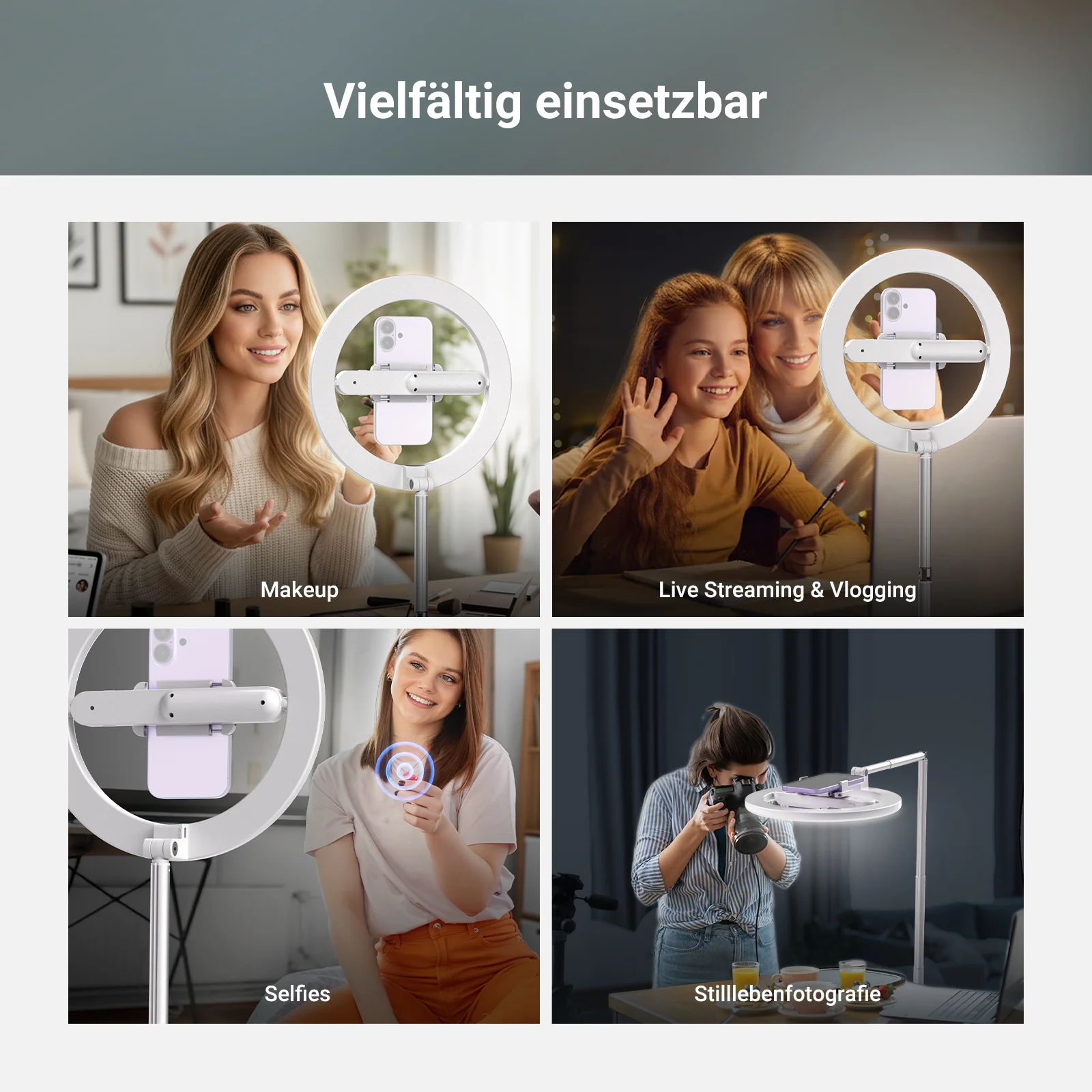 NEEWER ENTRY LEVEL VERSION 10" LED Selfie Ringlicht - Image 22