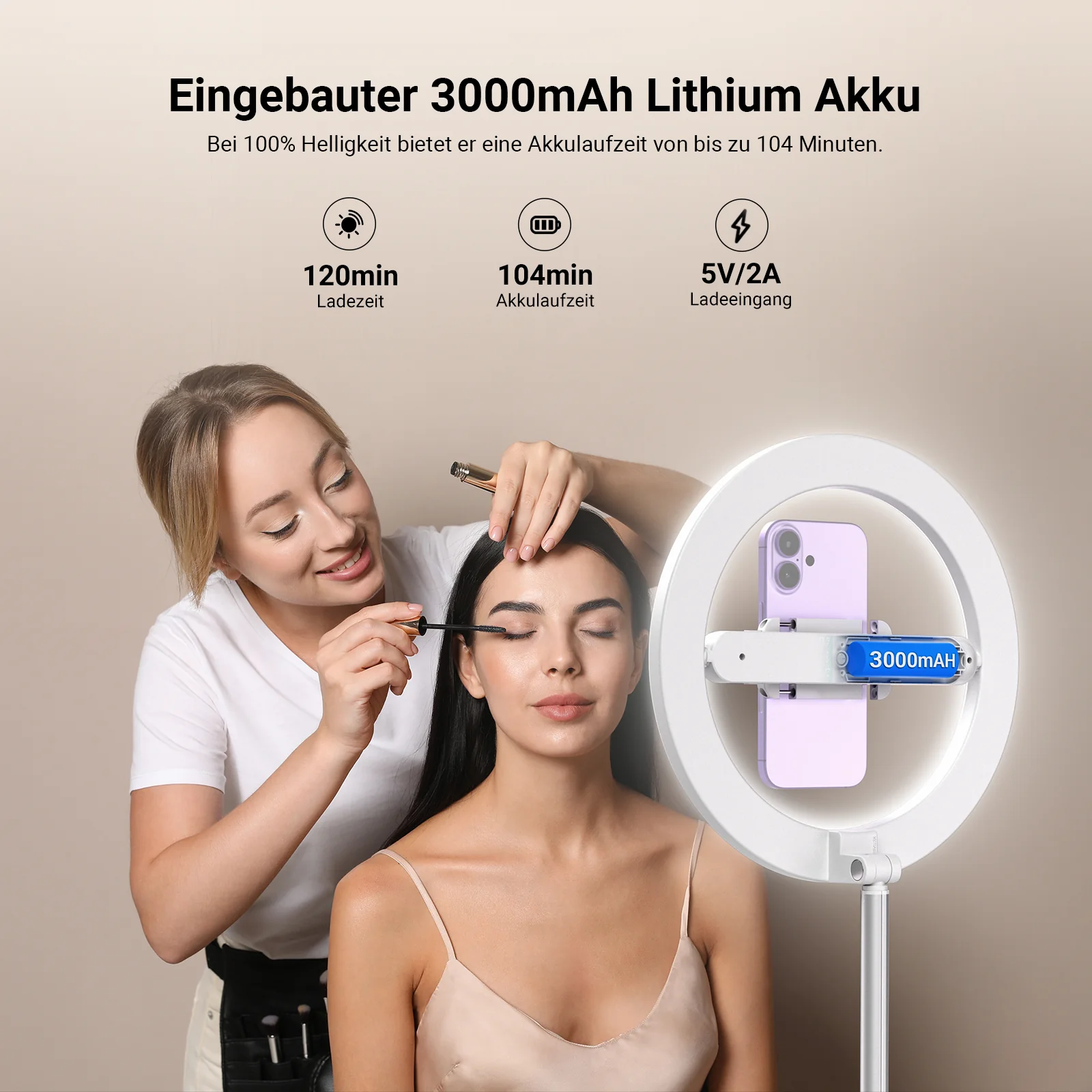 NEEWER ENTRY LEVEL VERSION 10" LED Selfie Ringlicht - Image 25