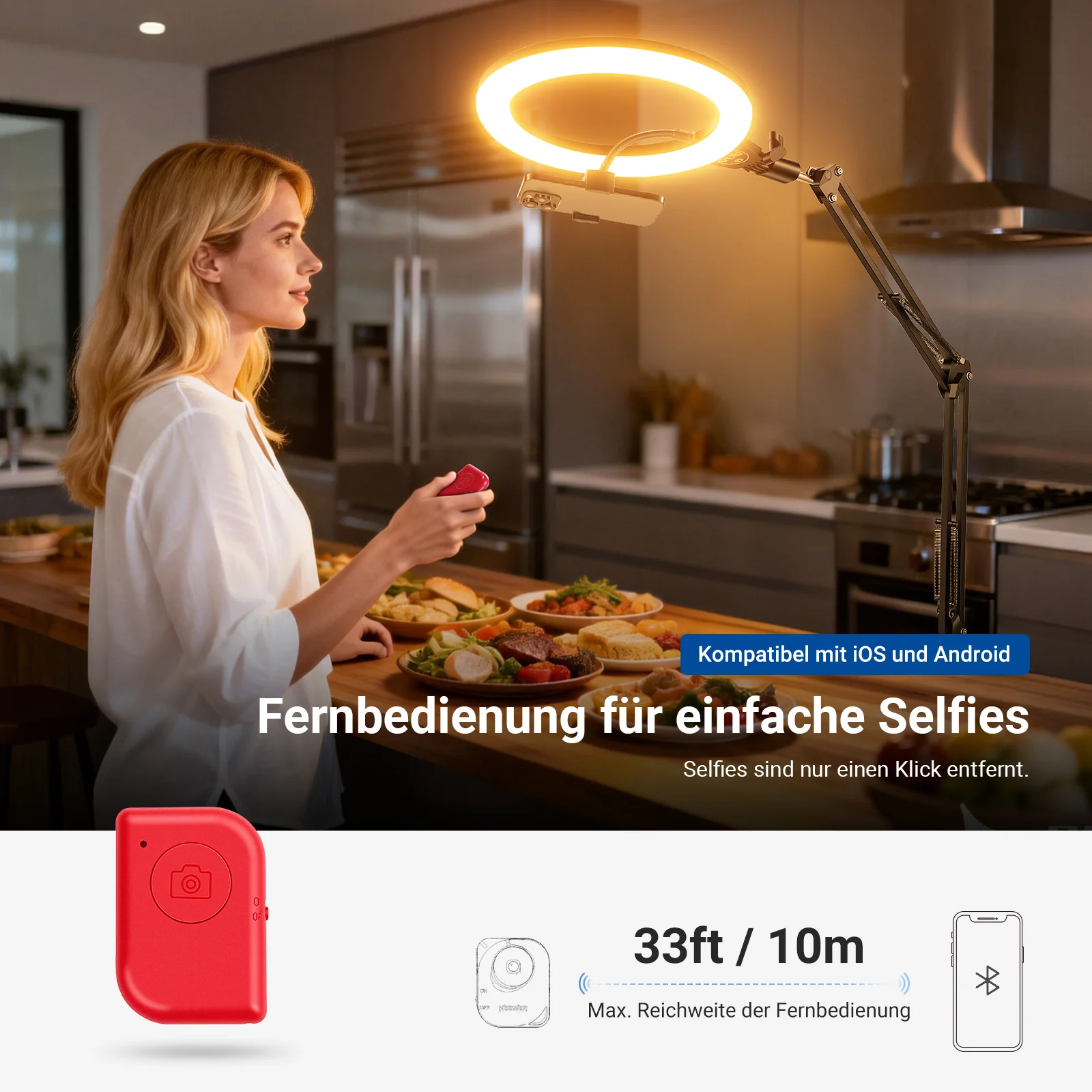 NEEWER ENTRY LEVEL VERSION N31 Ringlicht mit Tischstativ - Image 5