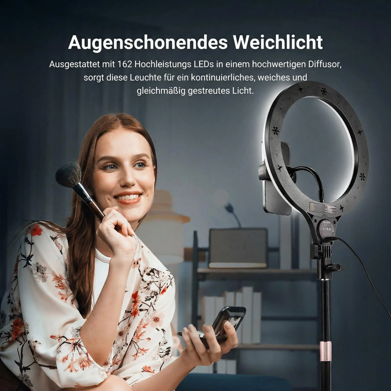 NEEWER ENTRY LEVEL VERSION N37 10.5" RGB Ringlicht mit Tischständer - Image 3