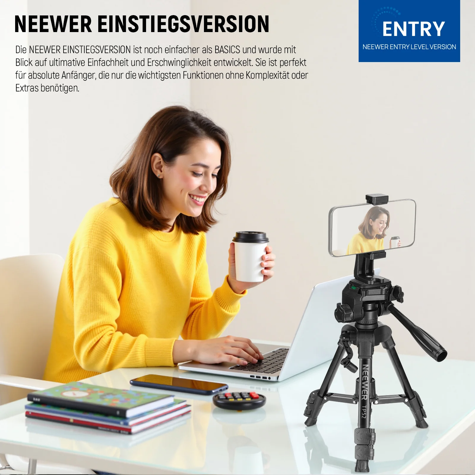 NEEWER ENTRY LEVEL VERSION TP52 Mini Tischstativ - Image 2