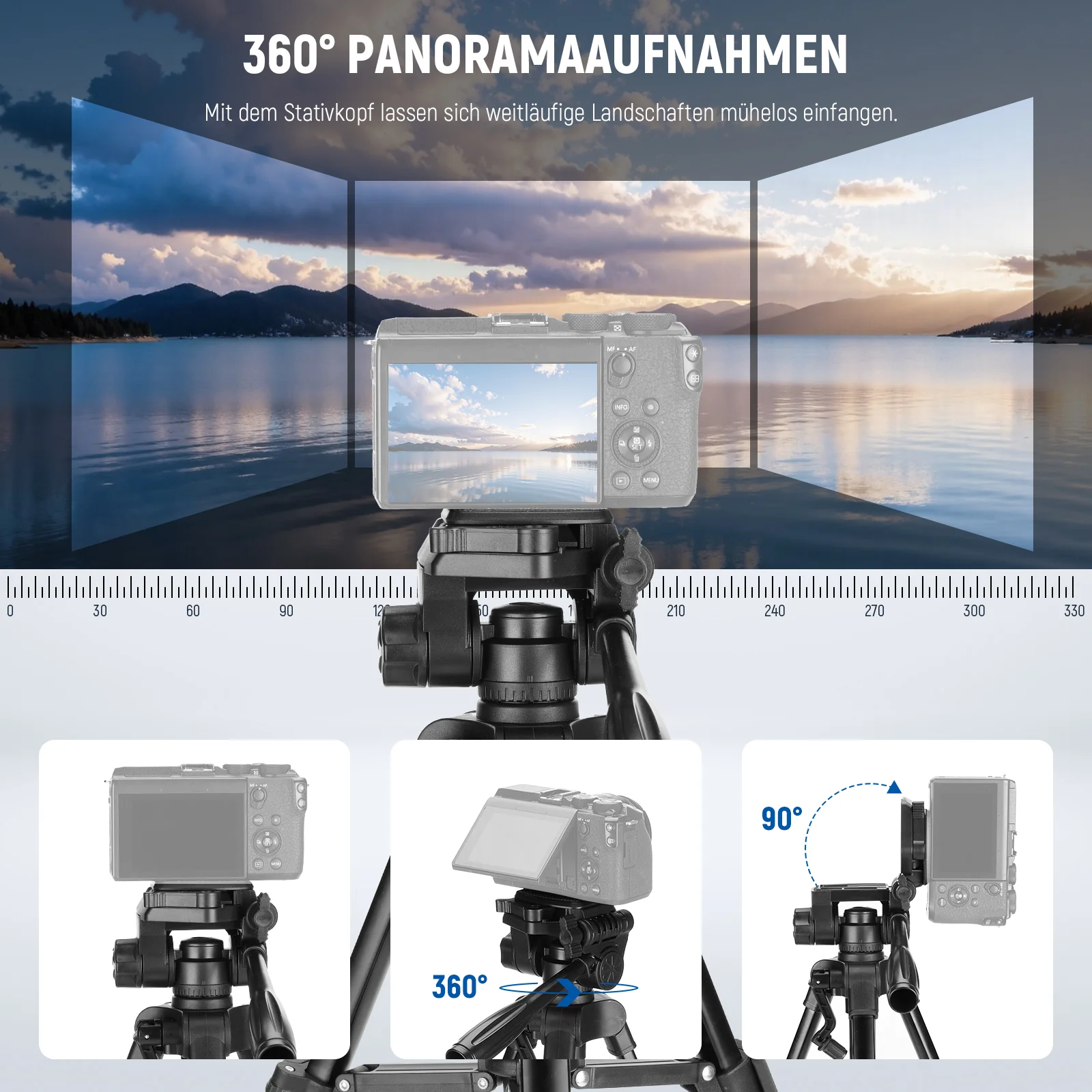 NEEWER ENTRY LEVEL VERSION TP52 Mini Tischstativ - Image 3