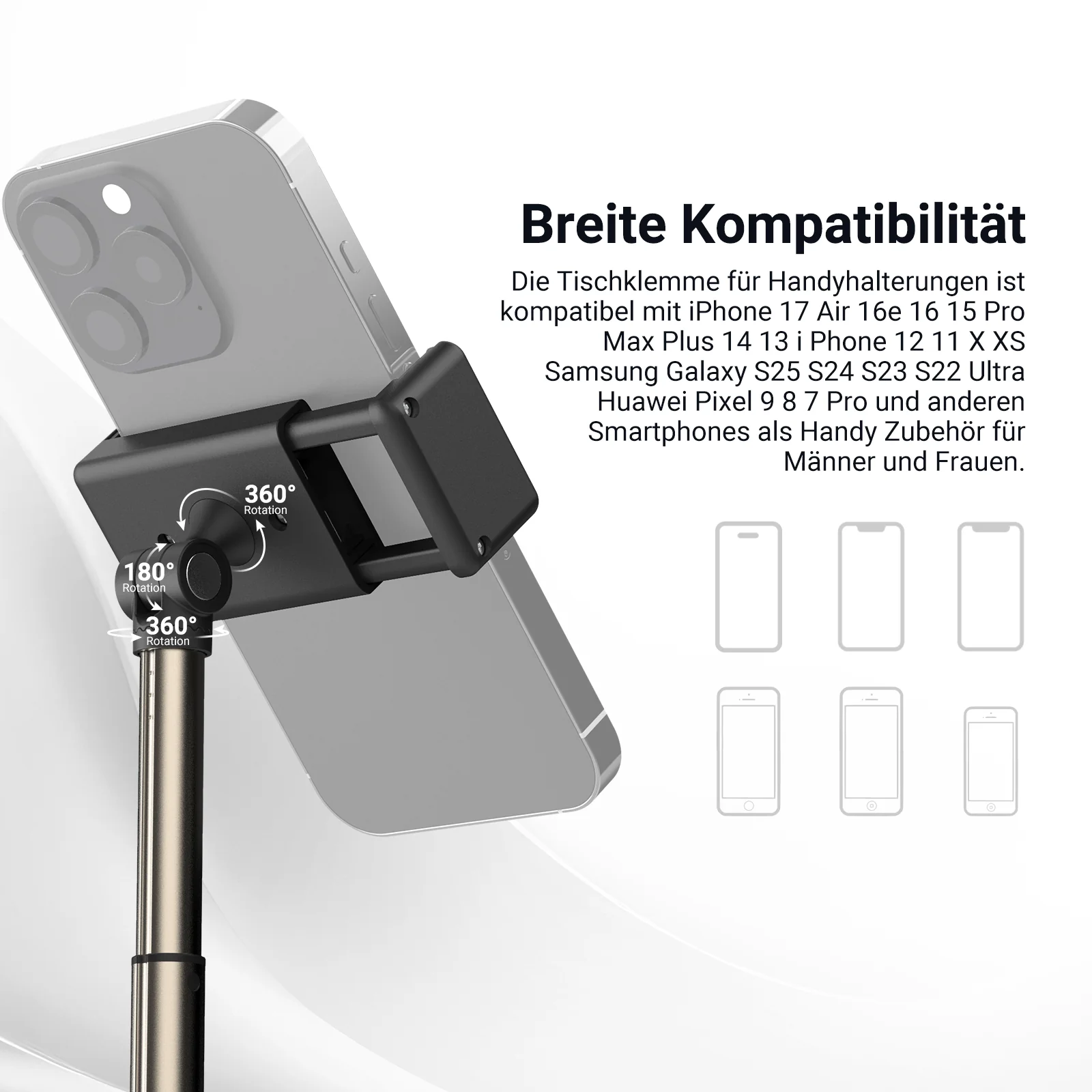 NEEWER ENTRY LEVEL VERSION X6 Handyhalterung Ständer - Image 3