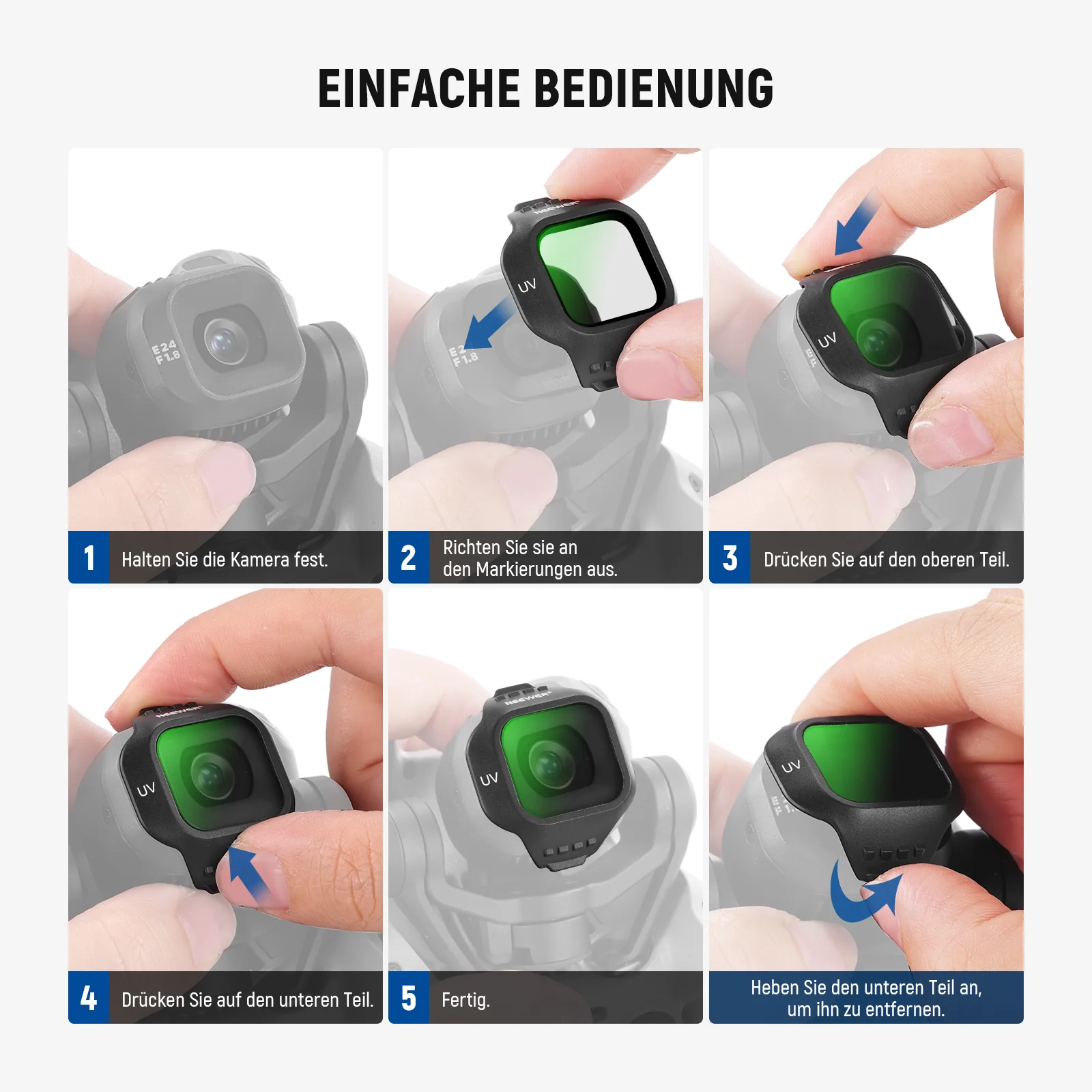 NEEWER CPL/UV Filter für DJI Mini 5 Pro Drone - Image 11