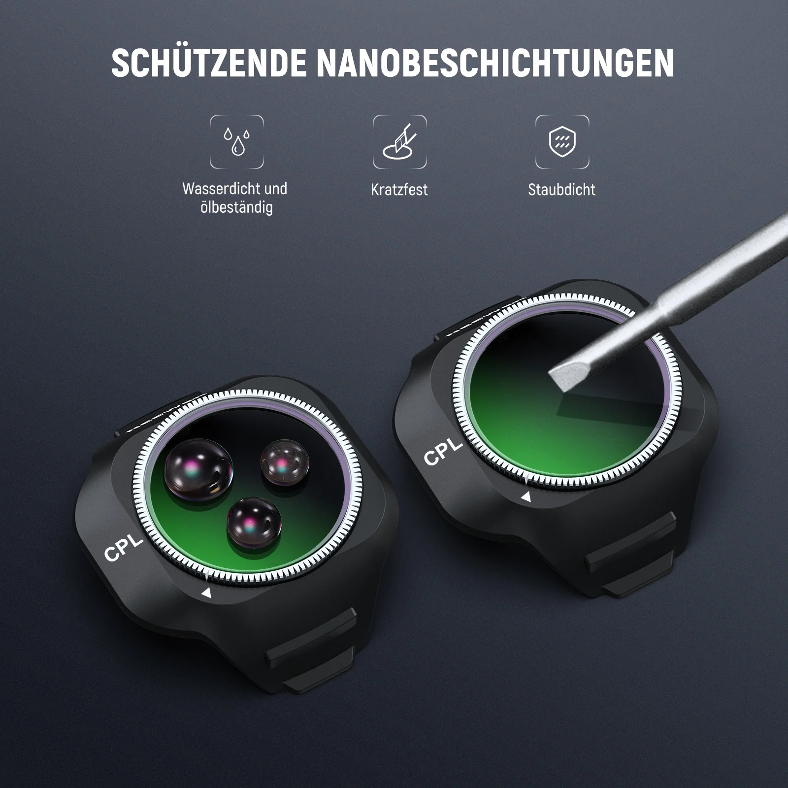 NEEWER CPL/UV Filter für DJI Mini 5 Pro Drone - Image 6
