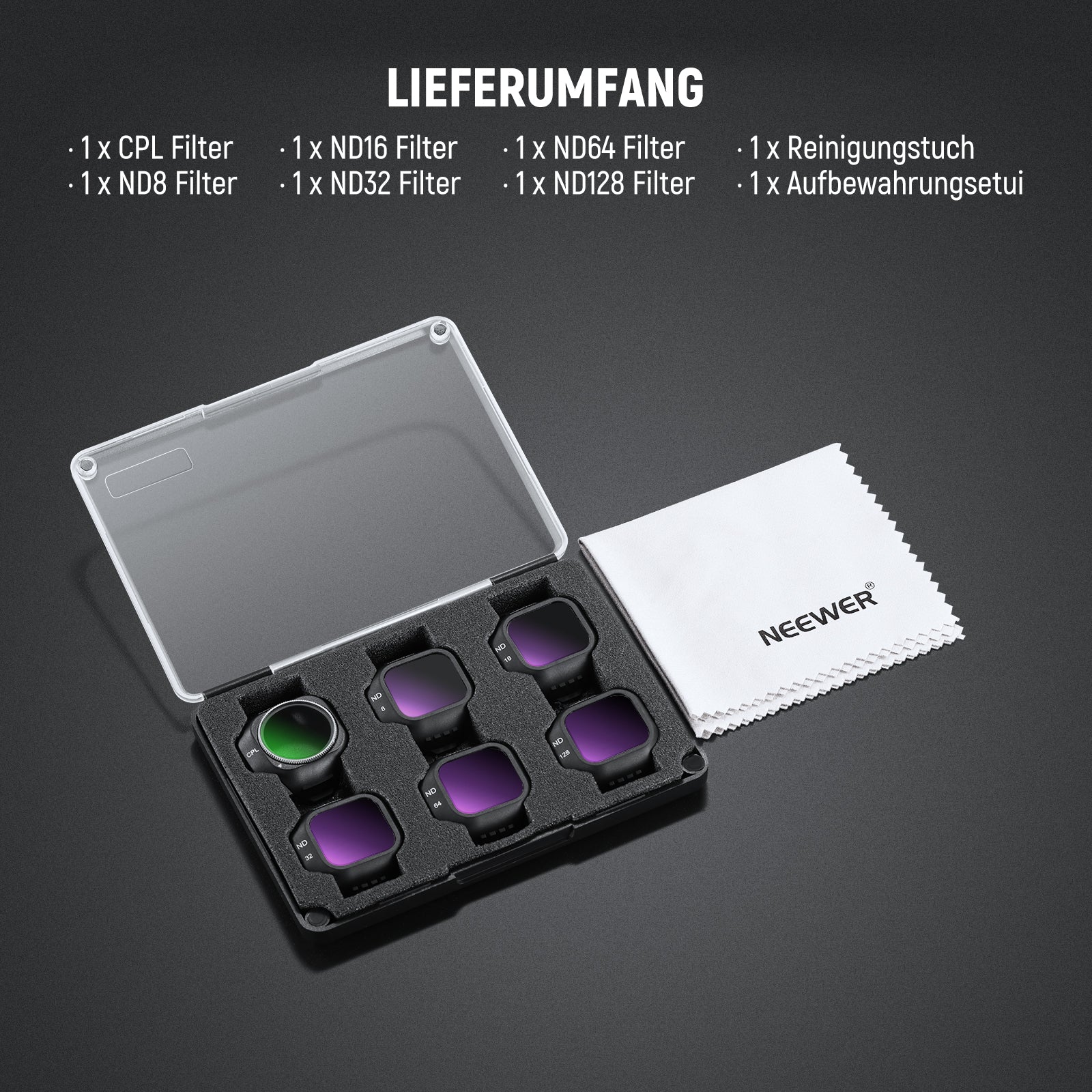 NEEWER Filter Set kompatibel mit DJI Mini 5 Pro Drone - Image 26