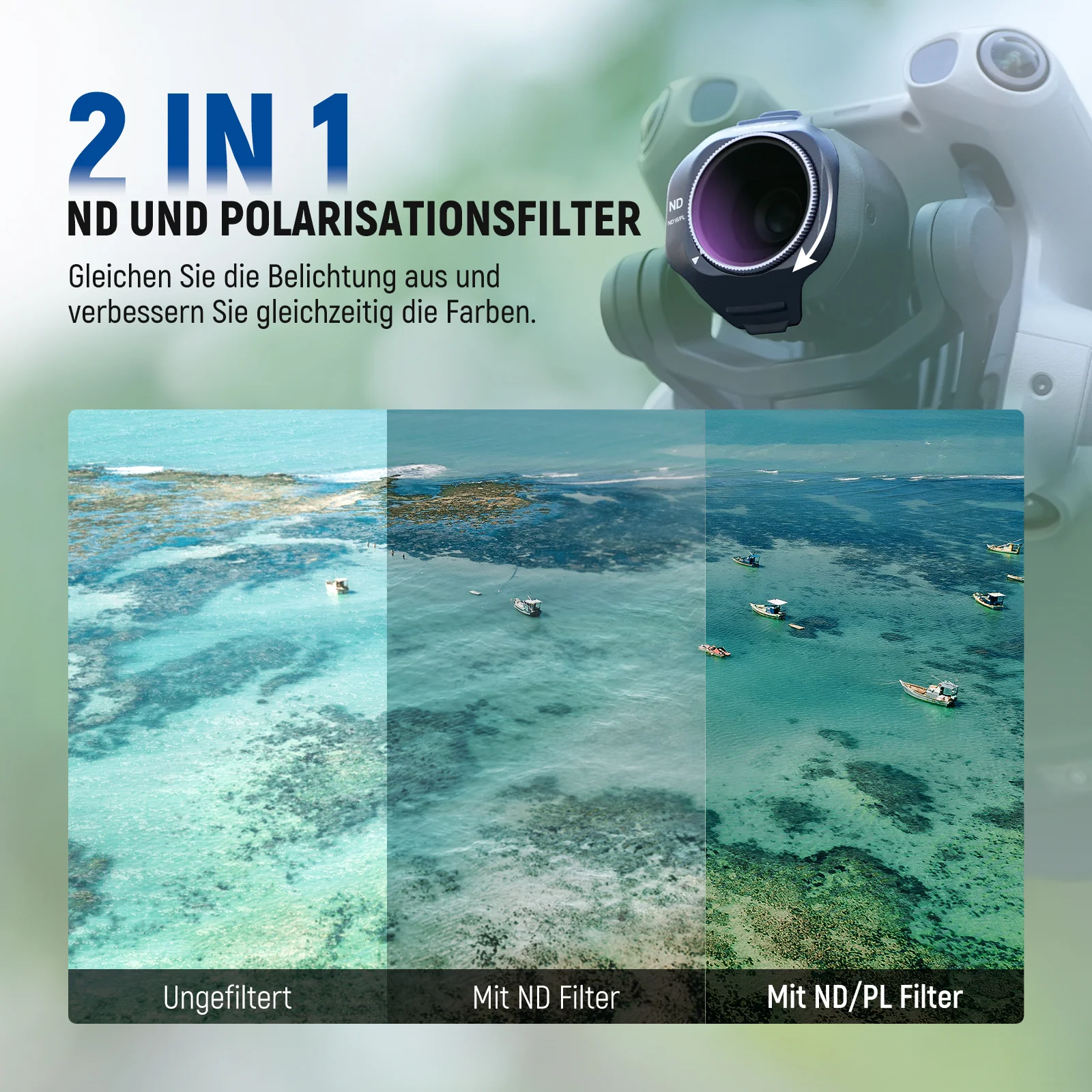 NEEWER Filter Set kompatibel mit DJI Mini 5 Pro Drone - Image 39