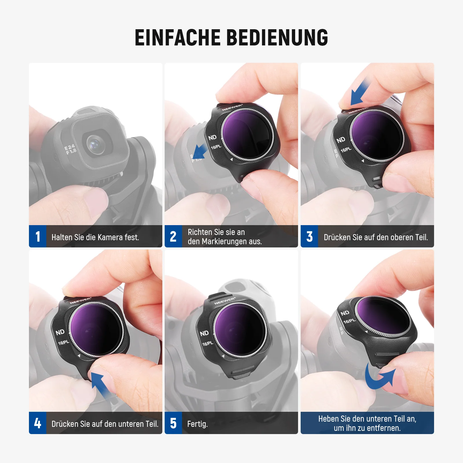 NEEWER Filter Set kompatibel mit DJI Mini 5 Pro Drone - Image 43