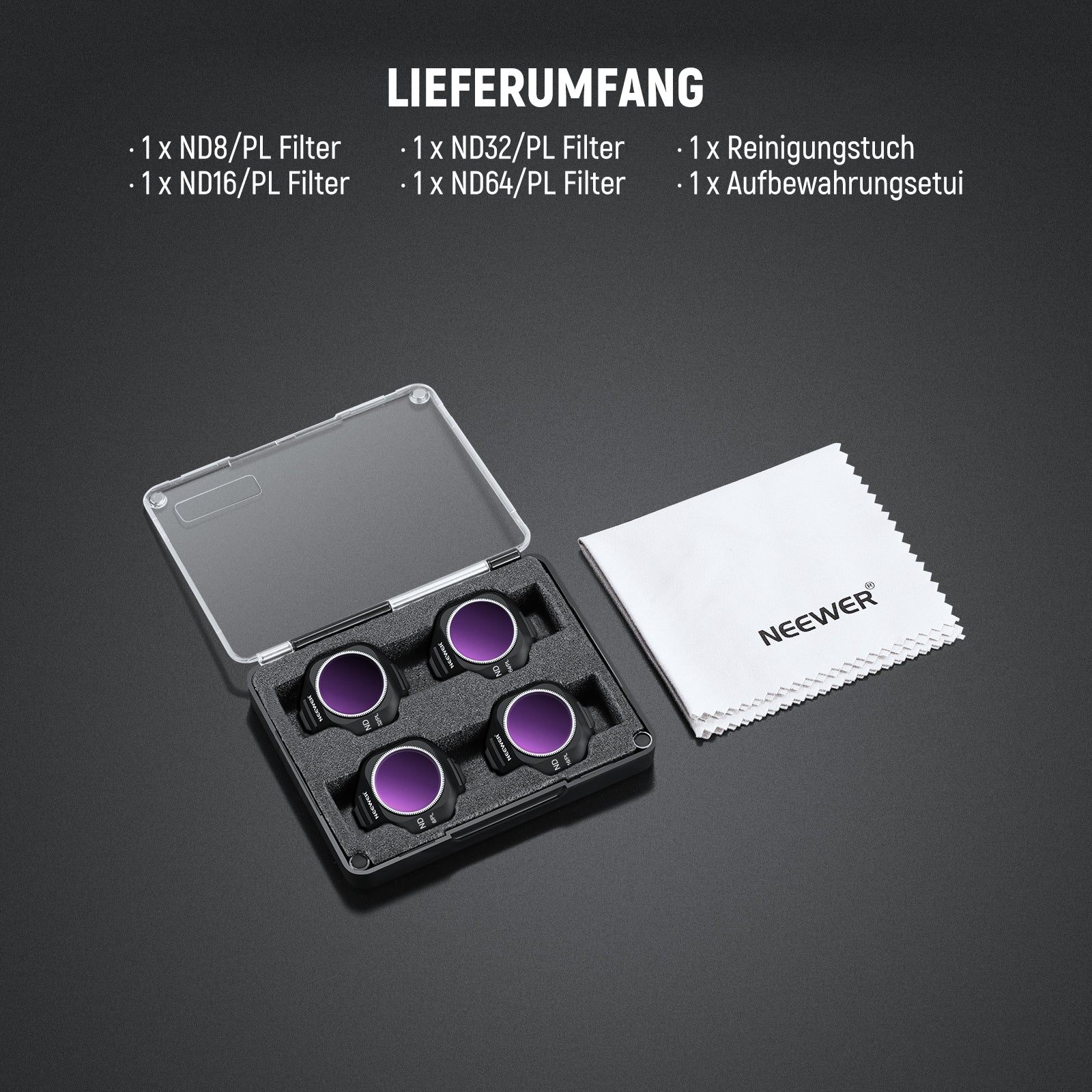 NEEWER Filter Set kompatibel mit DJI Mini 5 Pro Drone - Image 44