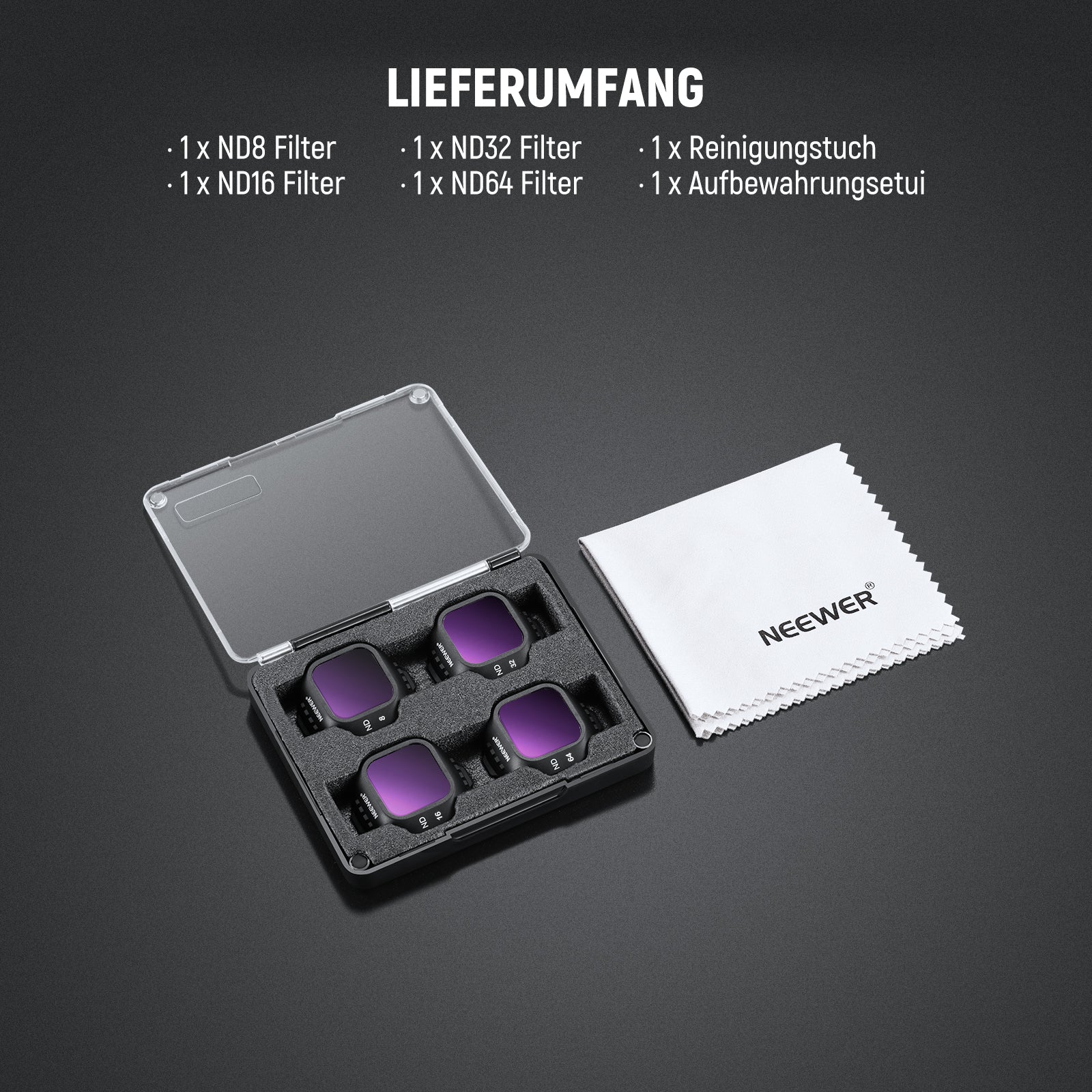 NEEWER Filter Set kompatibel mit DJI Mini 5 Pro Drone - Image 8
