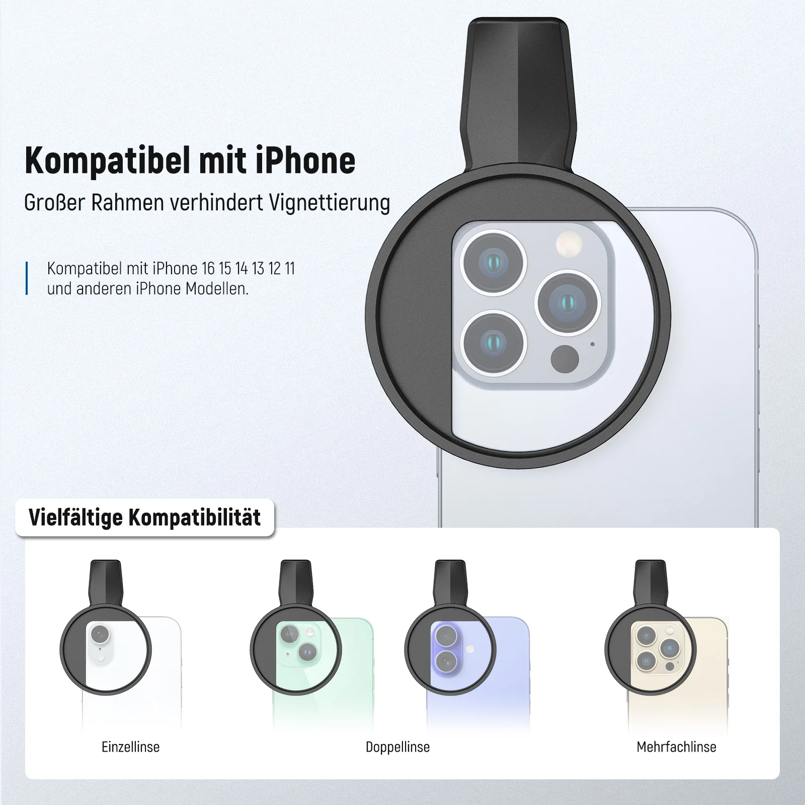 NEEWER FL-B37/FL-B38 67mm Filter Set für Smartphone - Image 2