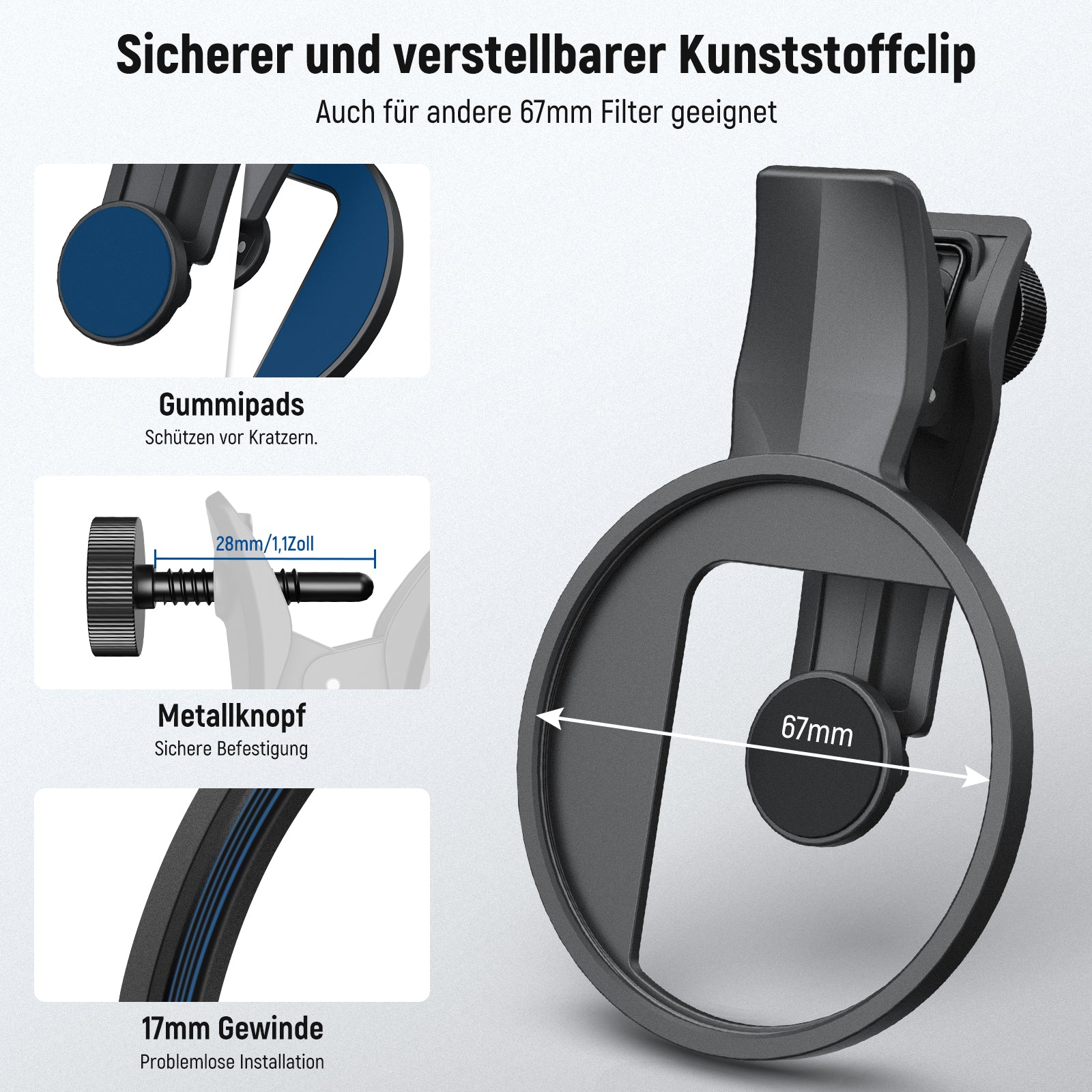 NEEWER FL-B37/FL-B38 67mm Filter Set für Smartphone - Image 6