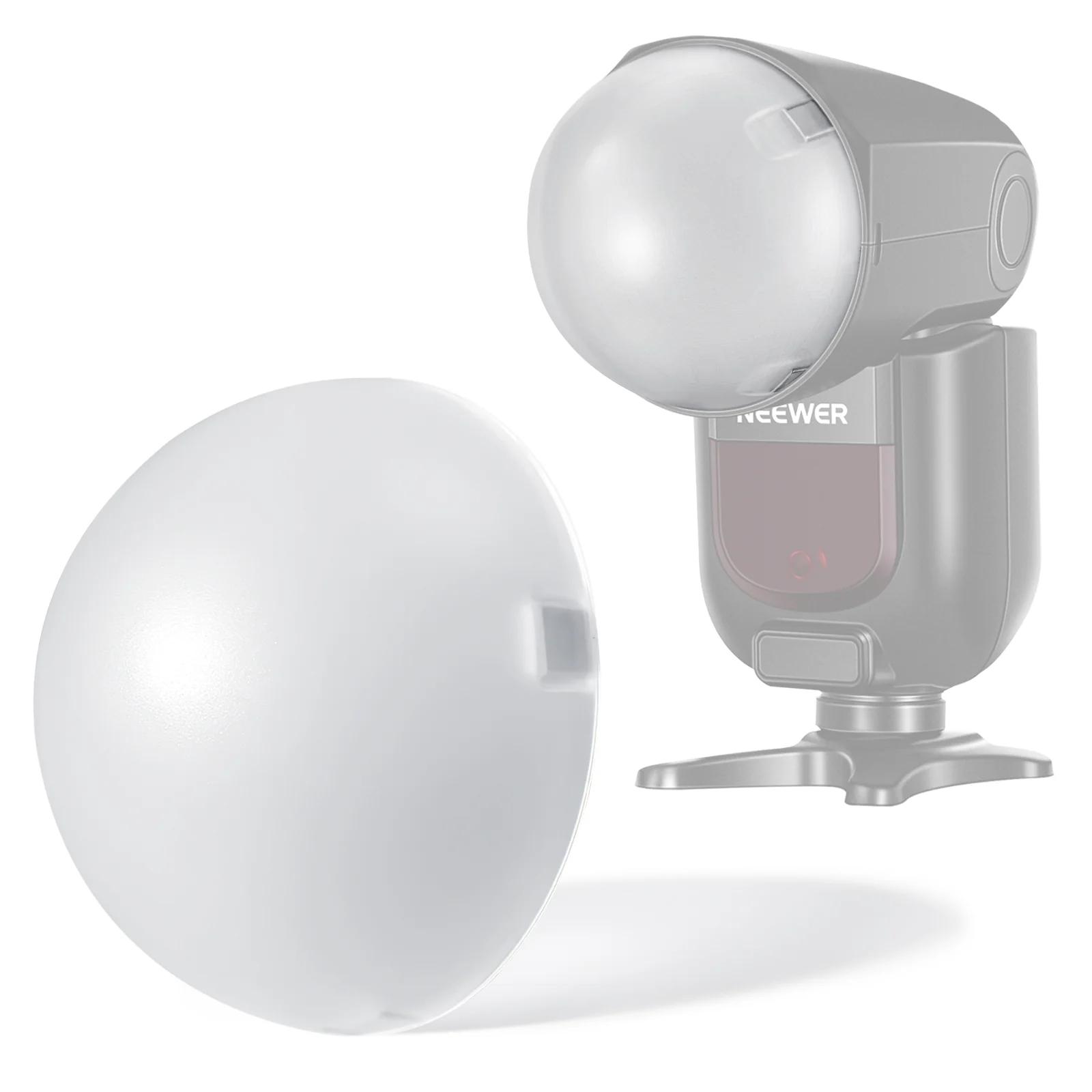 NEEWER M12 Magnetischer Kuppeldiffusor für Z2PRO Z2 Z1 Speedlite Blitz