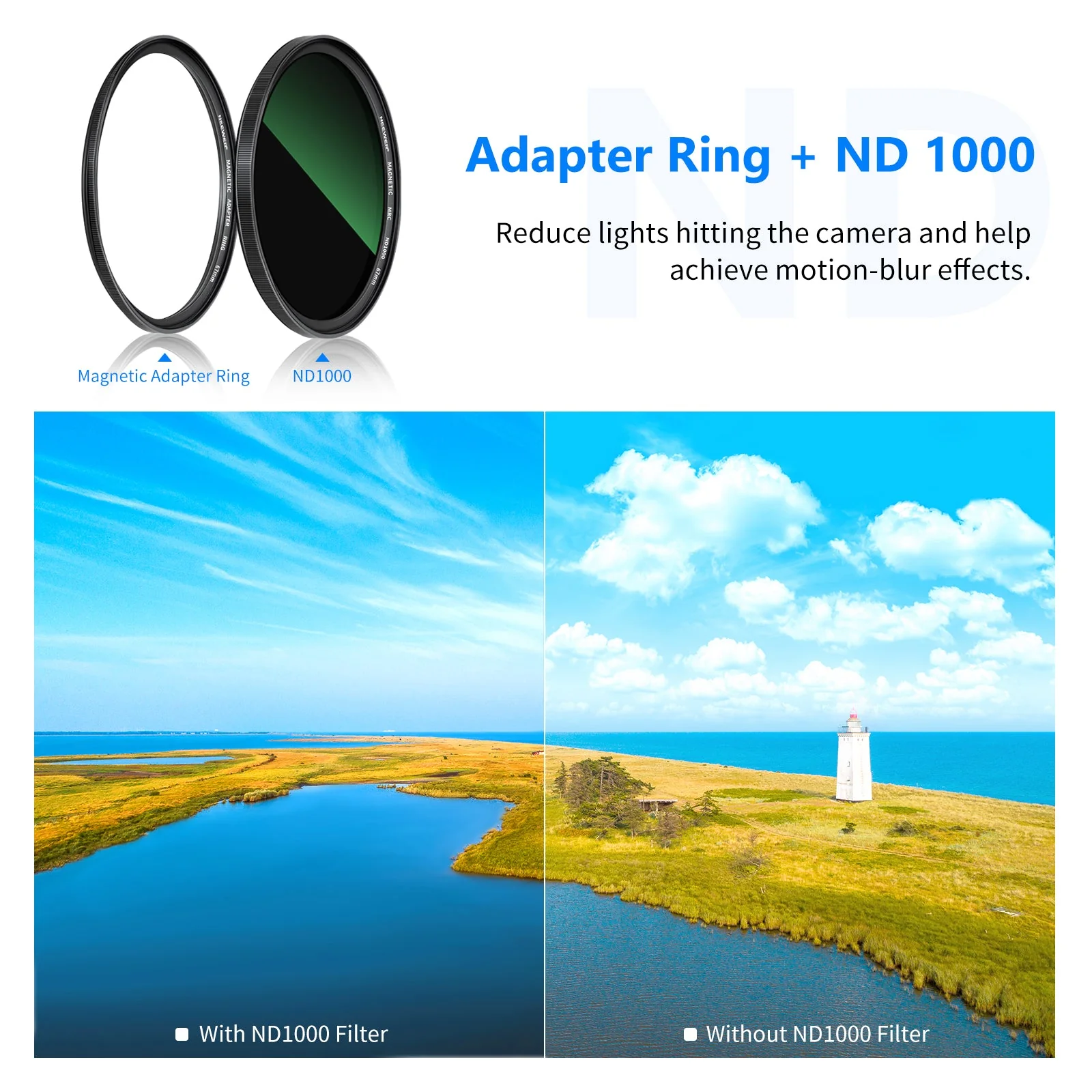 NEEWER  4-in-1 Magnetisches ND-Filter Set - Image 7