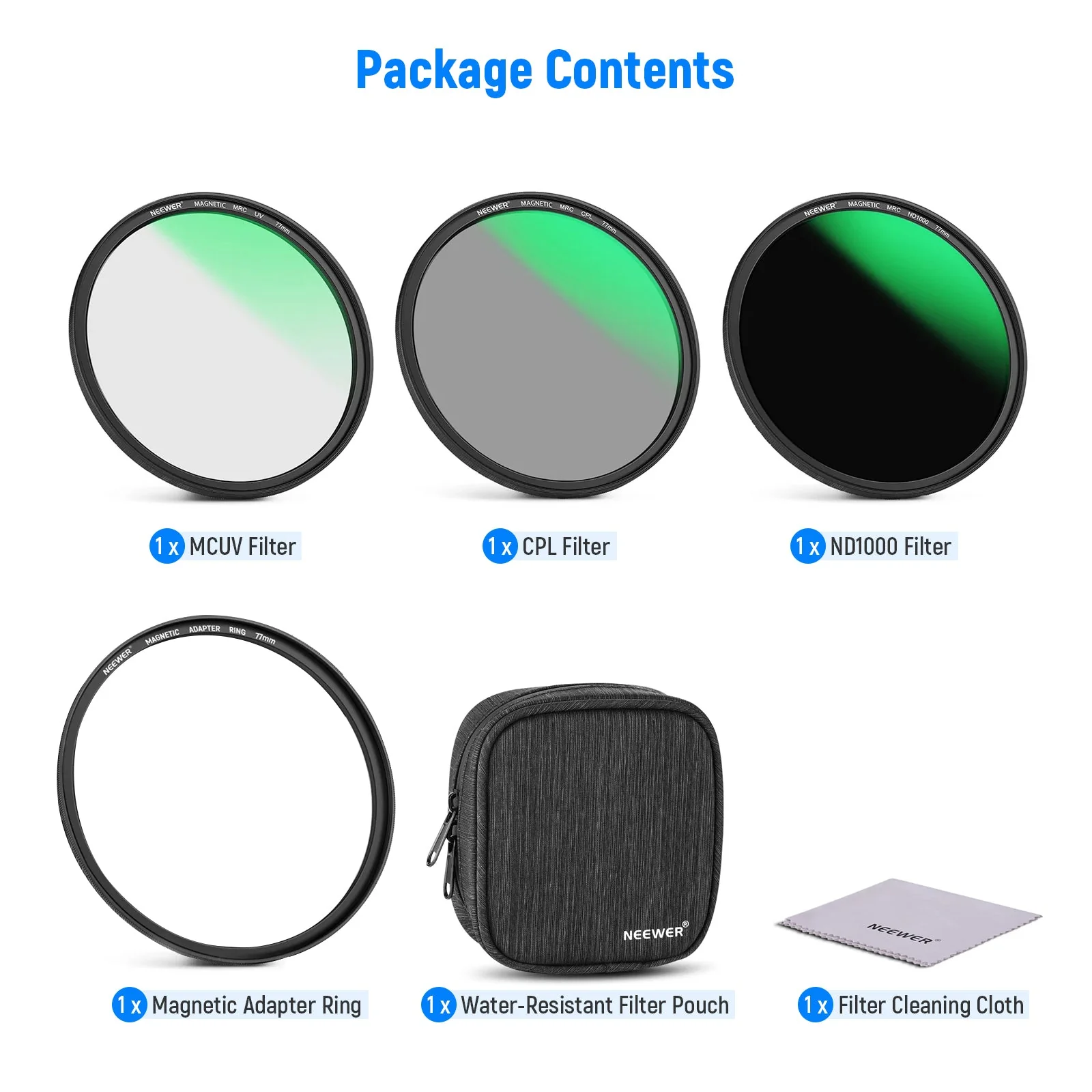 NEEWER  4-in-1 Magnetisches ND-Filter Set - Image 9