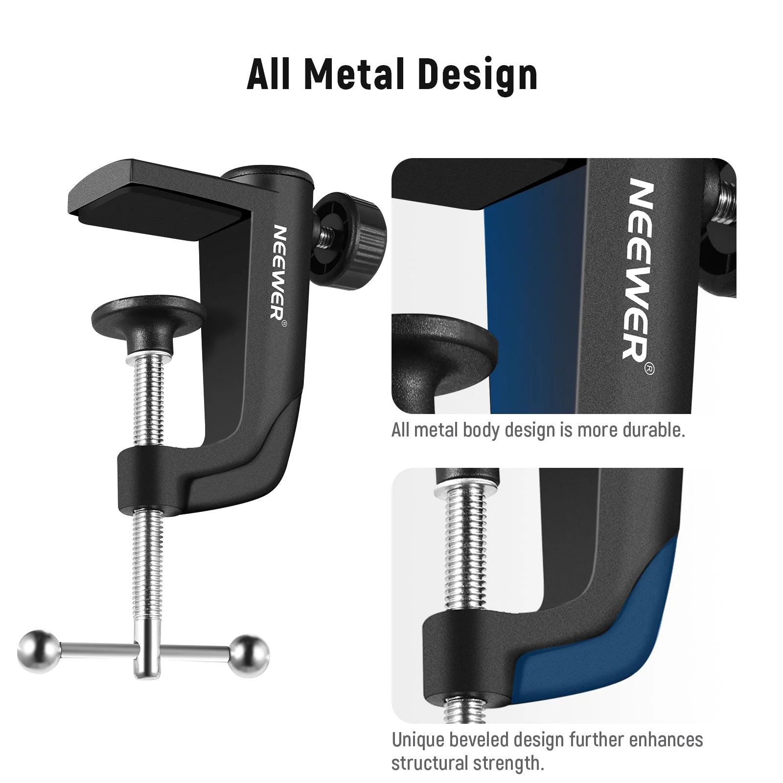 NEEWER Metall C Klemme für Tischmontage - Image 3