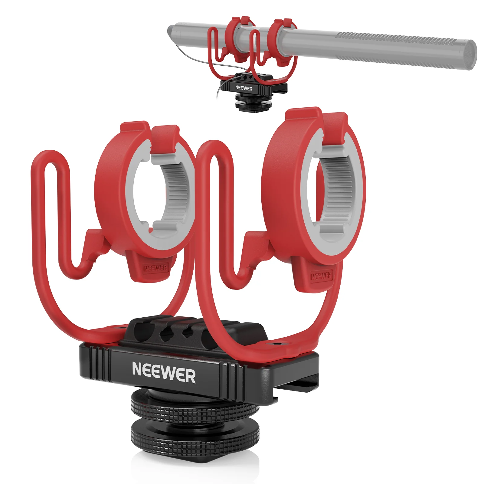 NEEWER MH1 Mikrofon Shock Mount mit Cold Shoe