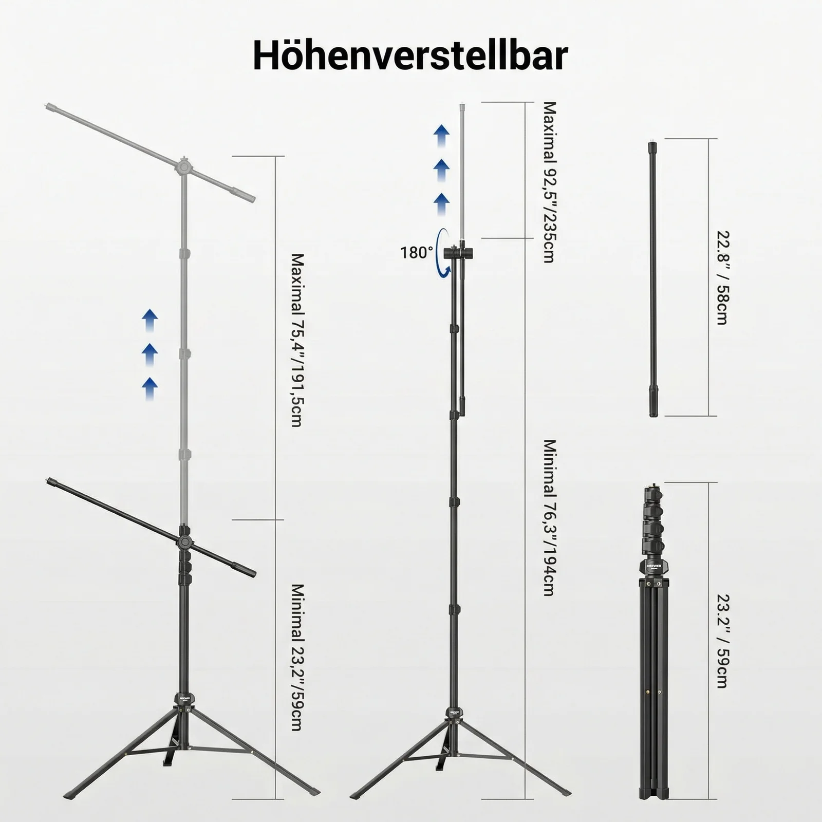 NEEWER MS046 MikrofonstÀnder - Image 4