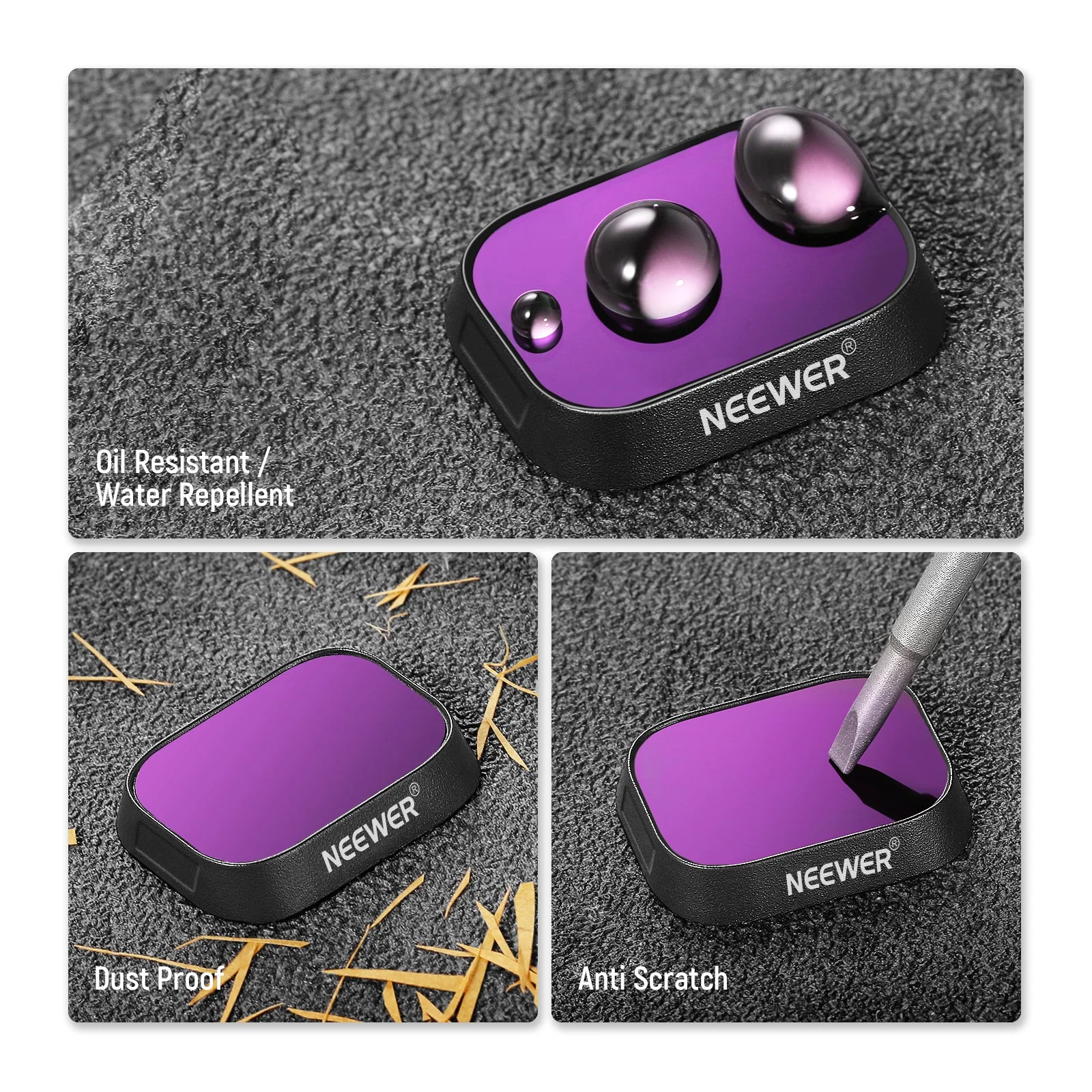 NEEWER Plastik ND Filter Set kompatibel mit  DJI Mini 3/Mini 3 Pro - Image 7