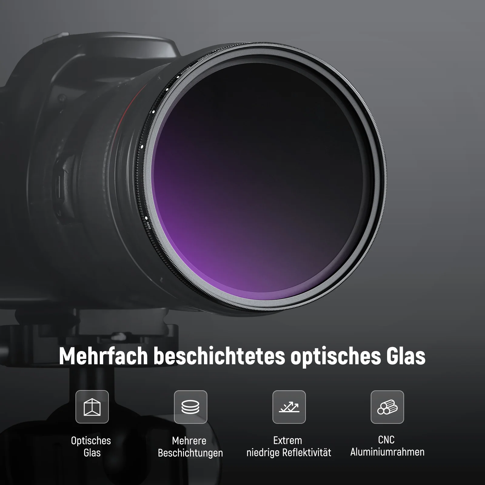 NEEWER ND2-32 (1-5 Stops) Variabler ND Filter mit Objektivdeckel - Image 31