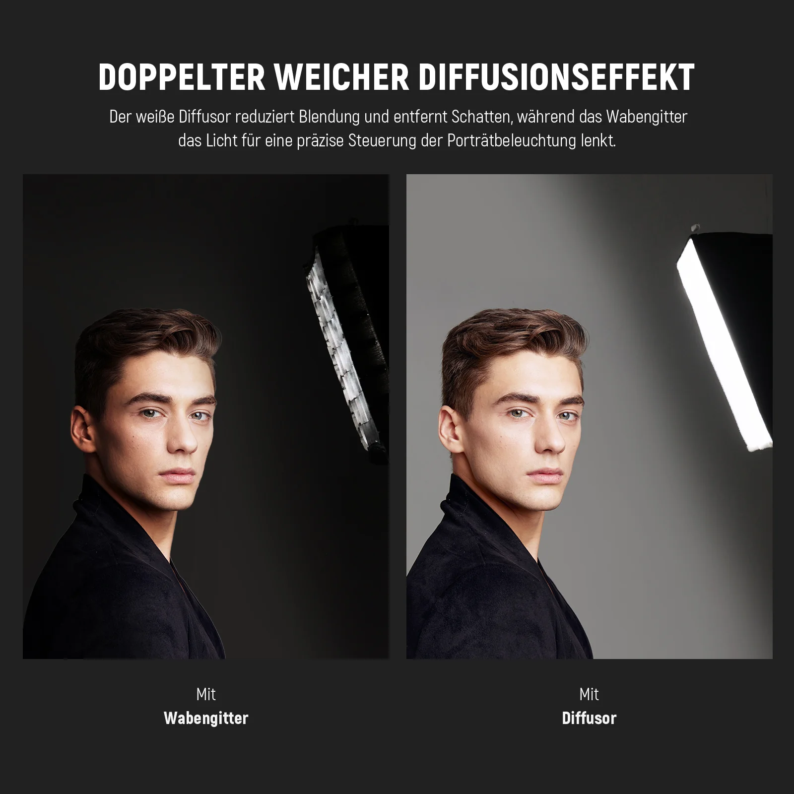 NEEWER NS4S verbesserter Softbox Diffusor für NL660 RGB660 PRO II LED Video Lichtpaneel - Image 5