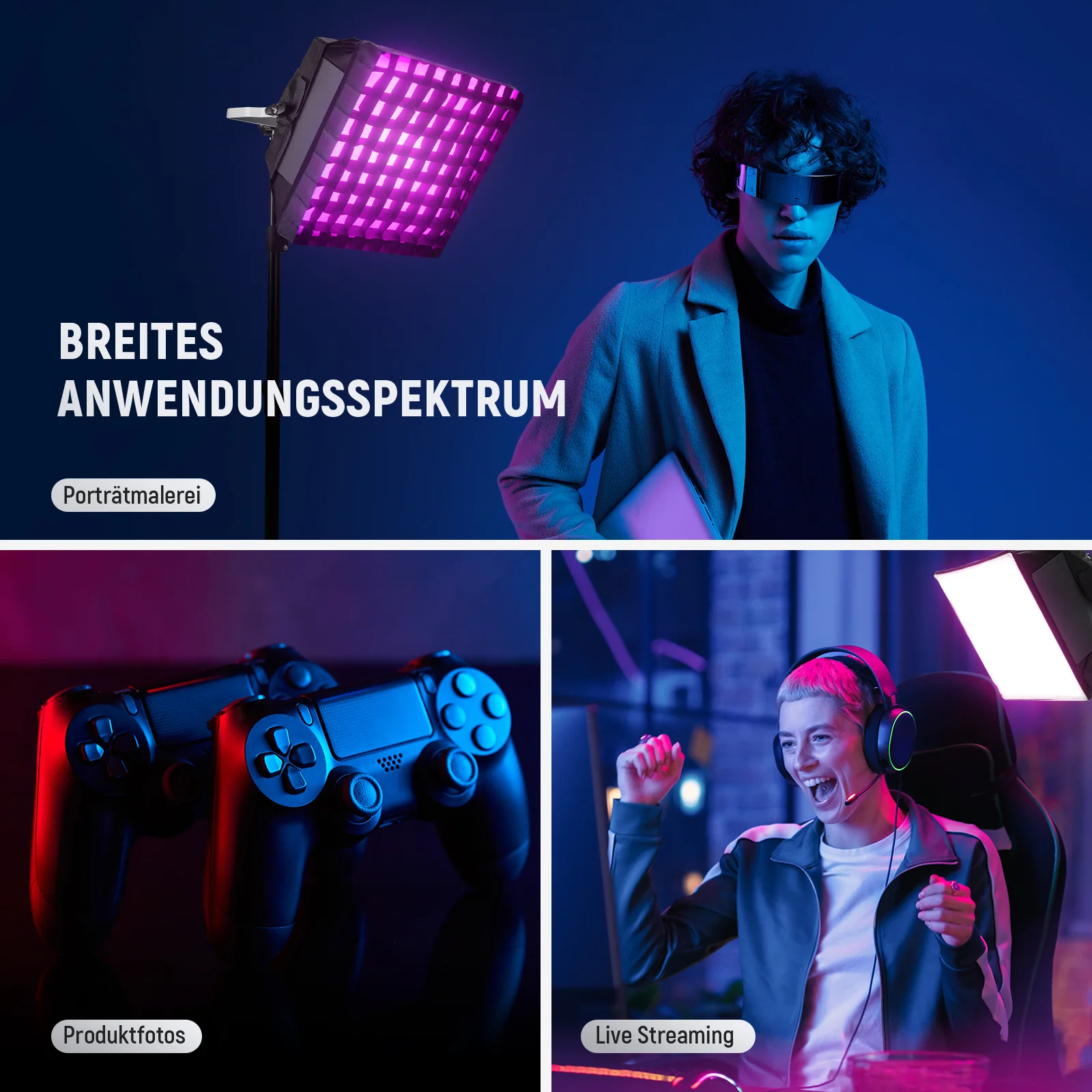 NEEWER NS4S verbesserter Softbox Diffusor für NL660 RGB660 PRO II LED Video Lichtpaneel - Image 6