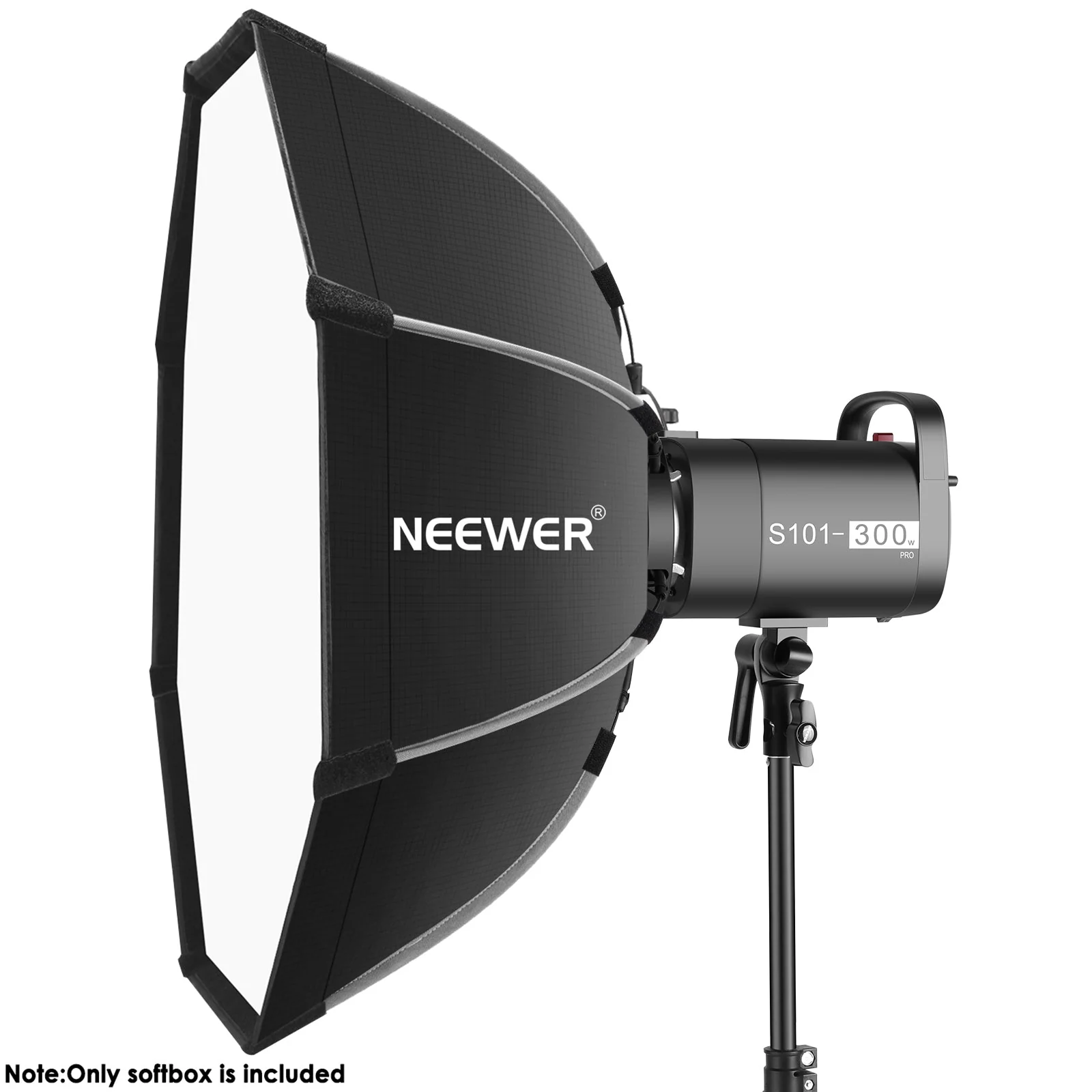NEEWER SF-RPBO26 65CM / 90CM achteckige (octa) Softbox mit Bowens Mount - Image 3