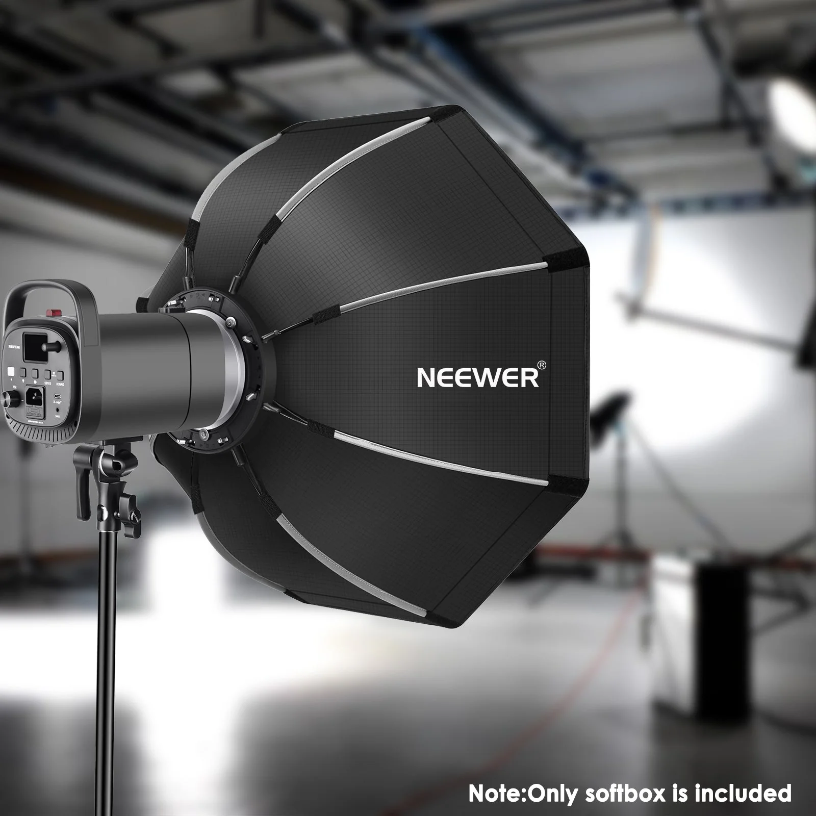 NEEWER SF-RPBO26 65CM / 90CM achteckige (octa) Softbox mit Bowens Mount - Image 5